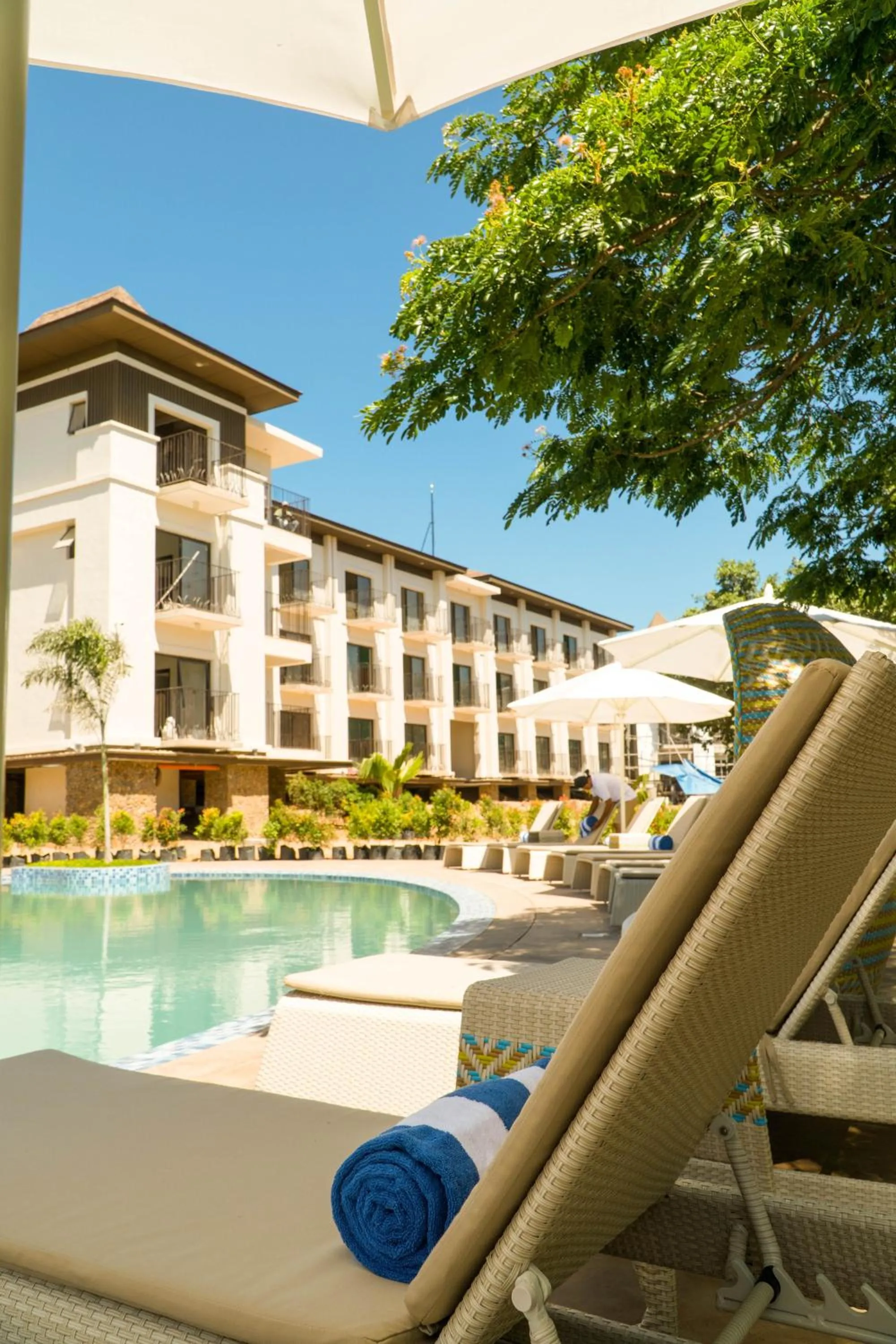 Property building in Bacau Bay Resort Coron