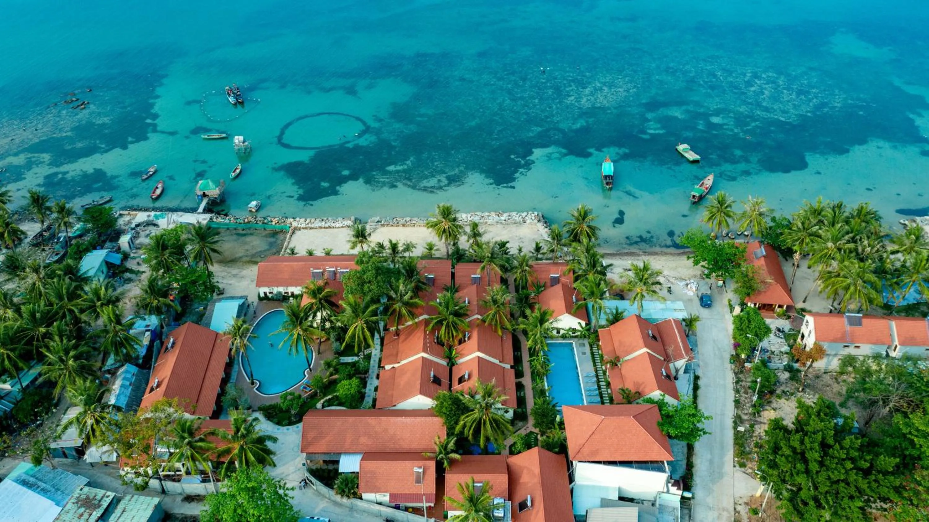 Bird's eye view in Phu Quoc Dumbo Bungalow