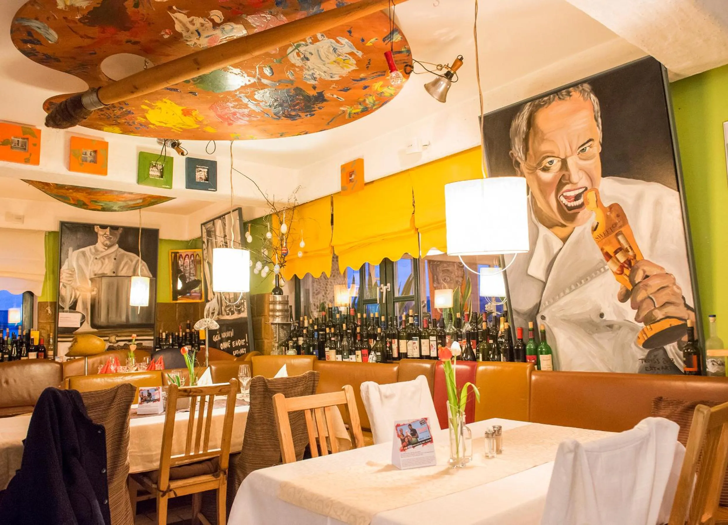 Restaurant/places to eat in Malerwinkl Restaurant + Kunsthotel