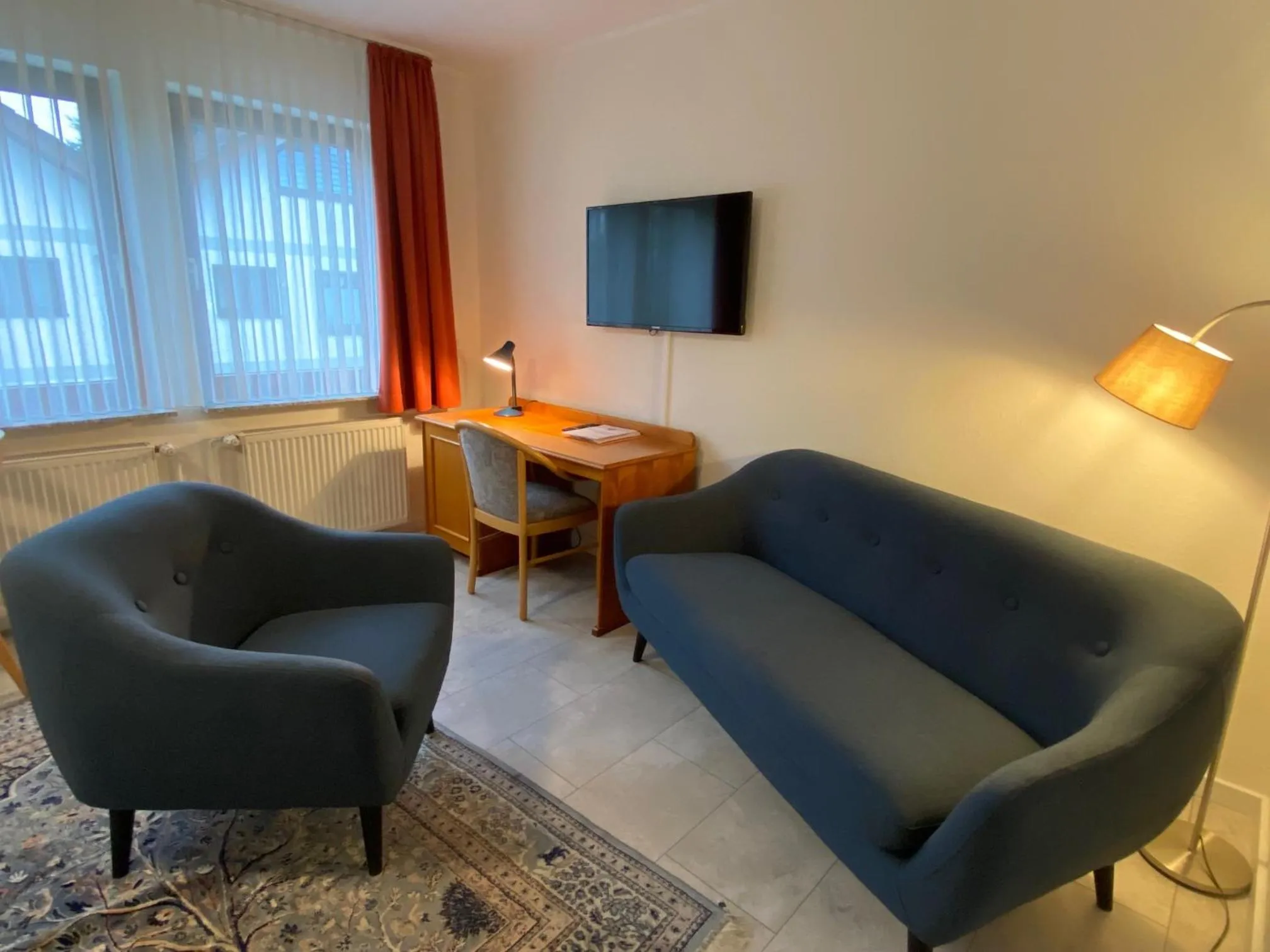 Seating area in Hotel Janssen