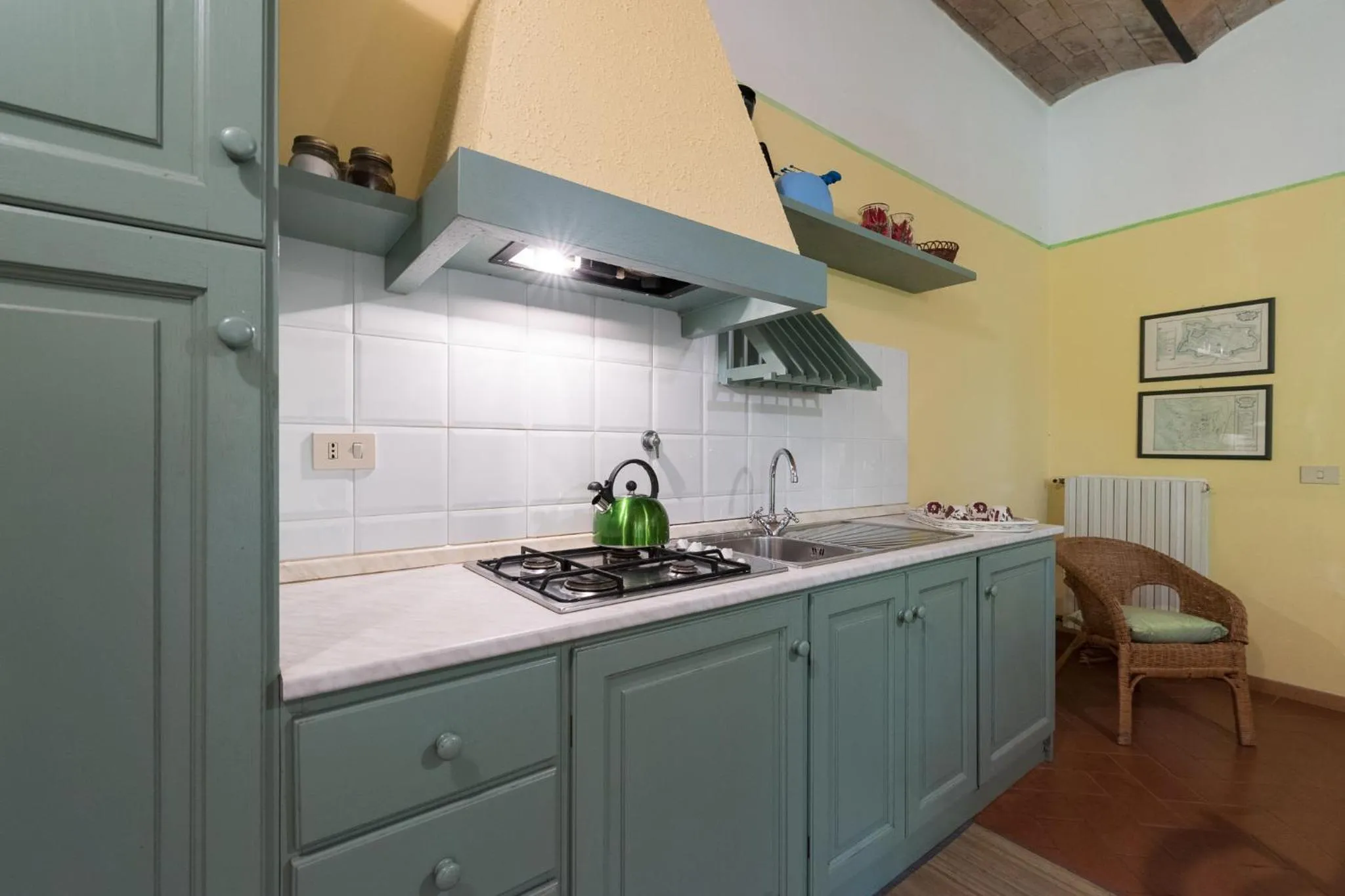 Kitchen or kitchenette in Podere Torricella