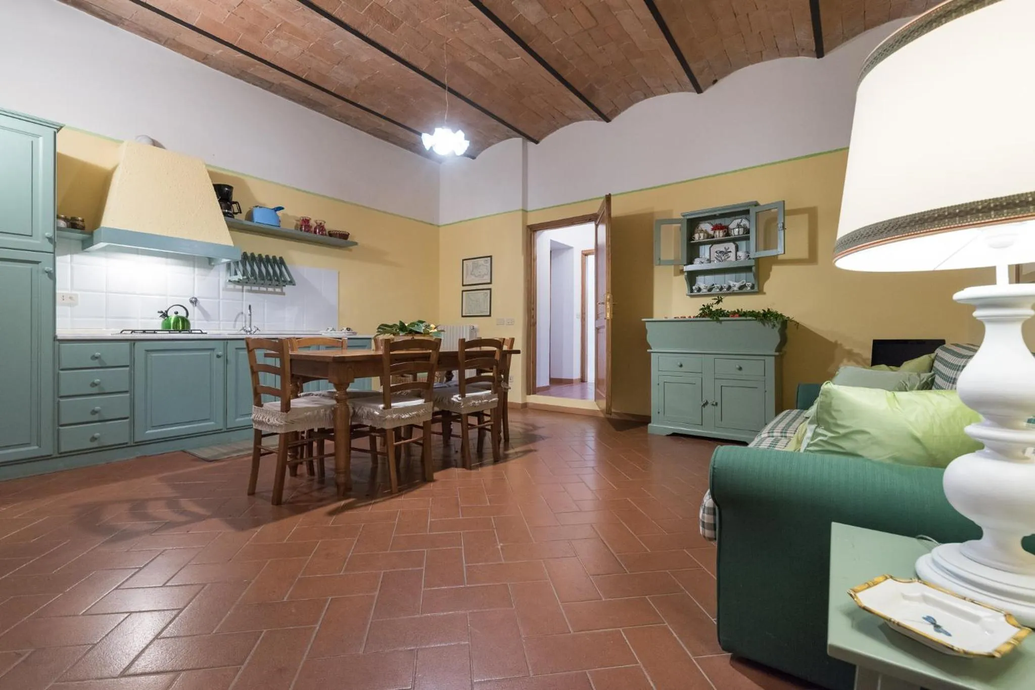 Kitchen or kitchenette in Podere Torricella