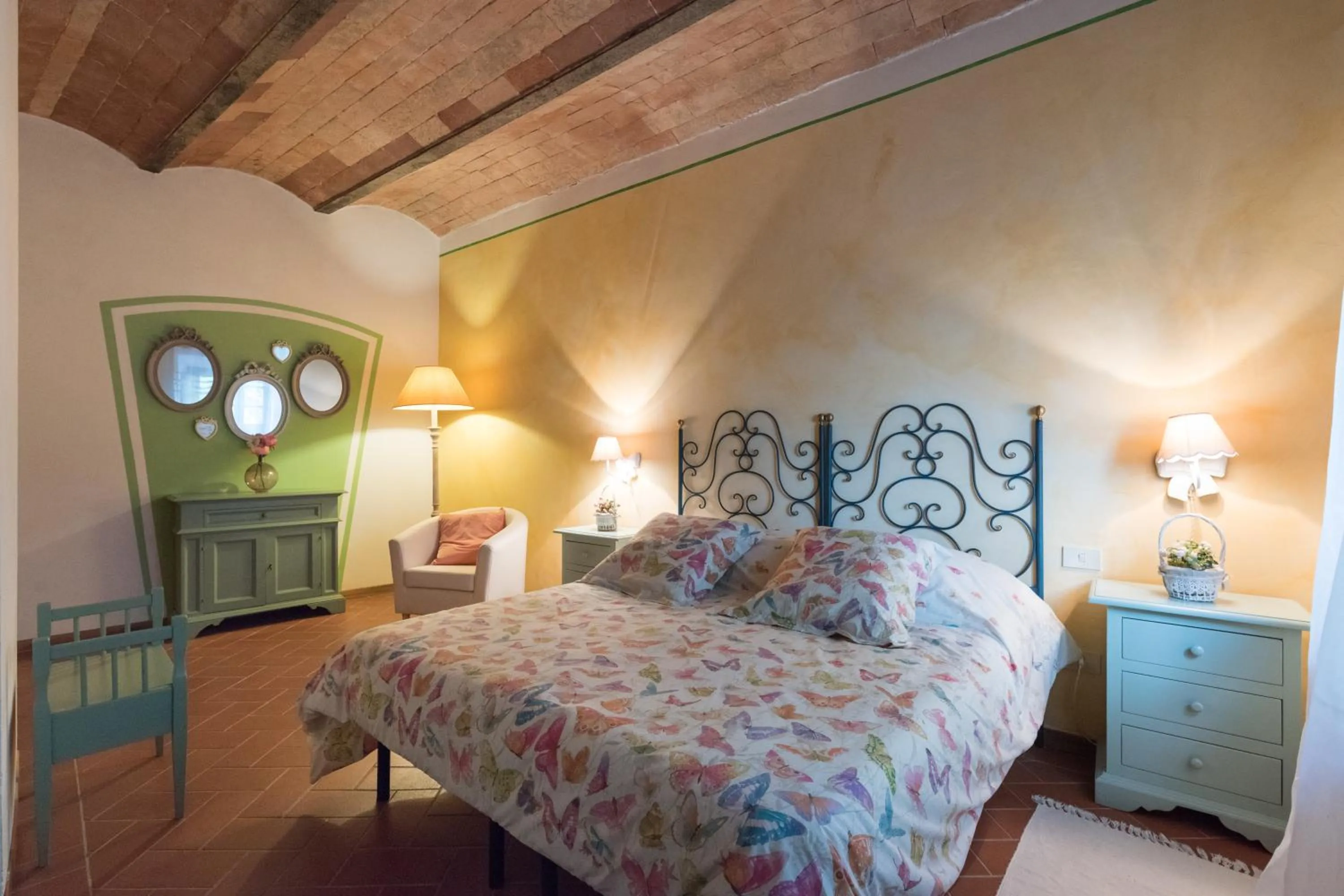 Bed in Podere Torricella