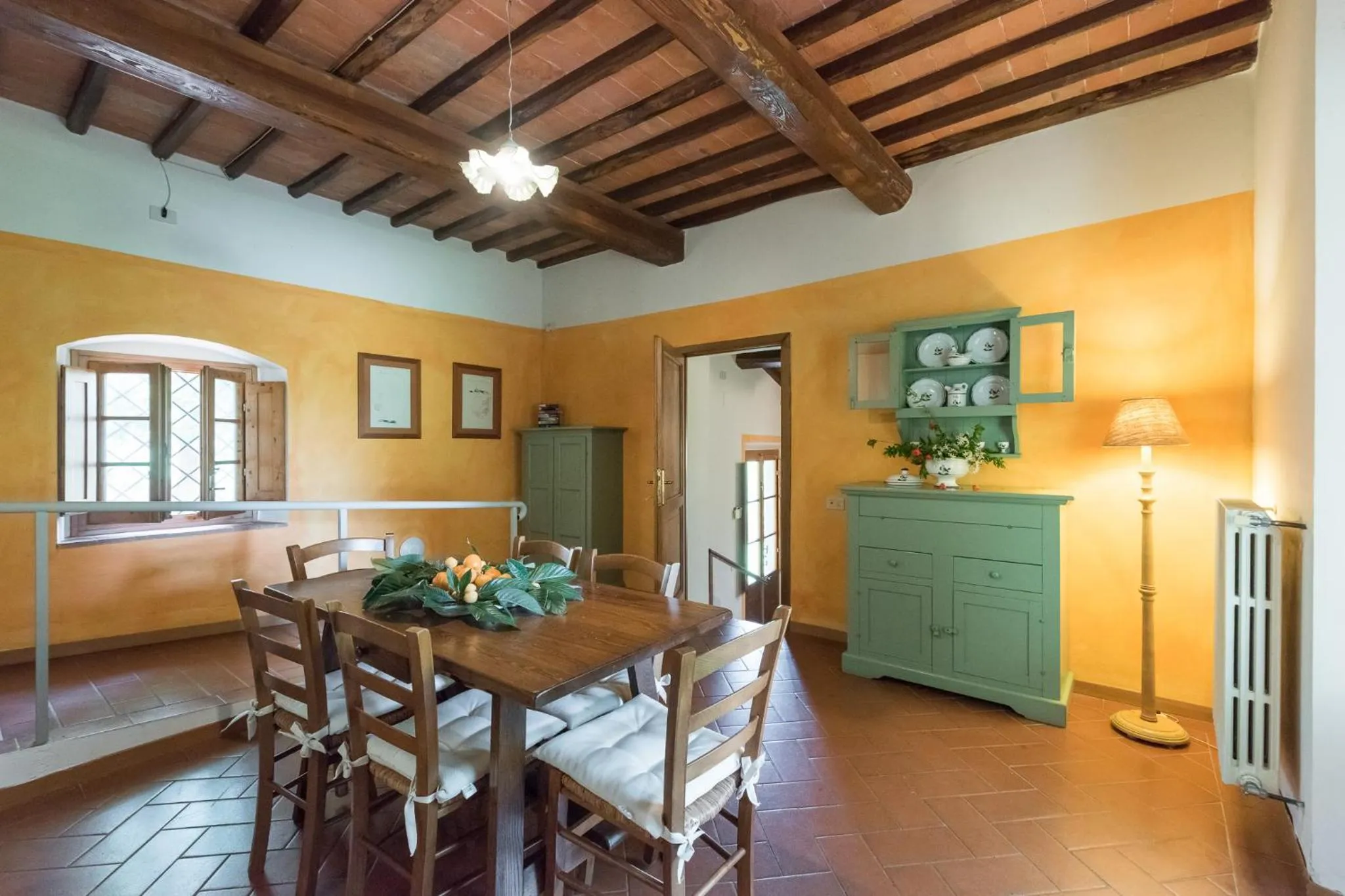 Dining area in Podere Torricella