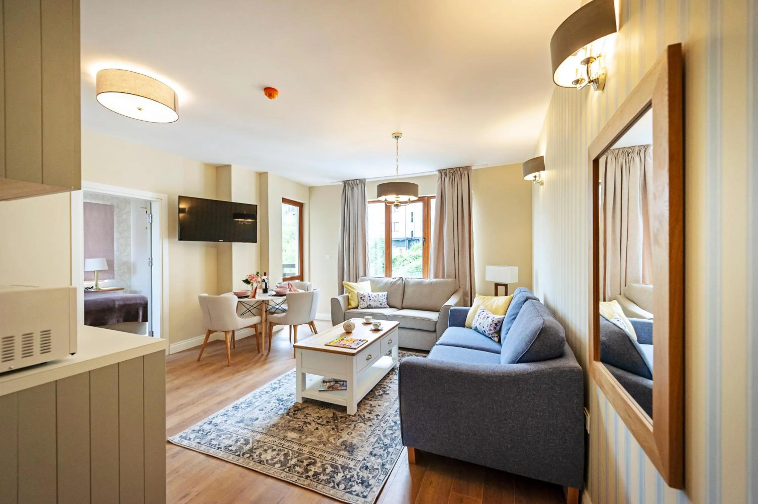 Living room in Predela 2 Aparthotel