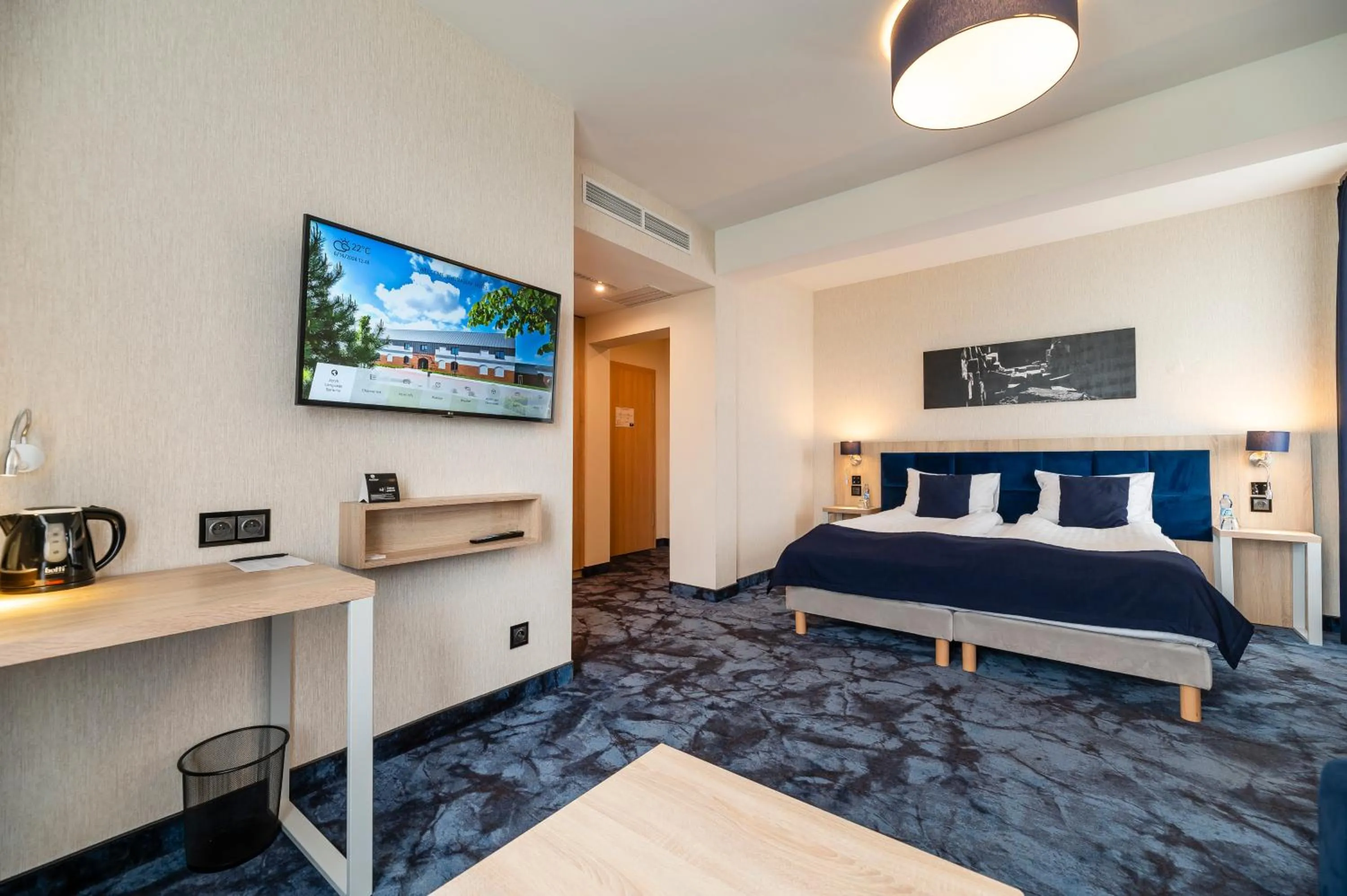 Bed in Ignasiak Hotel