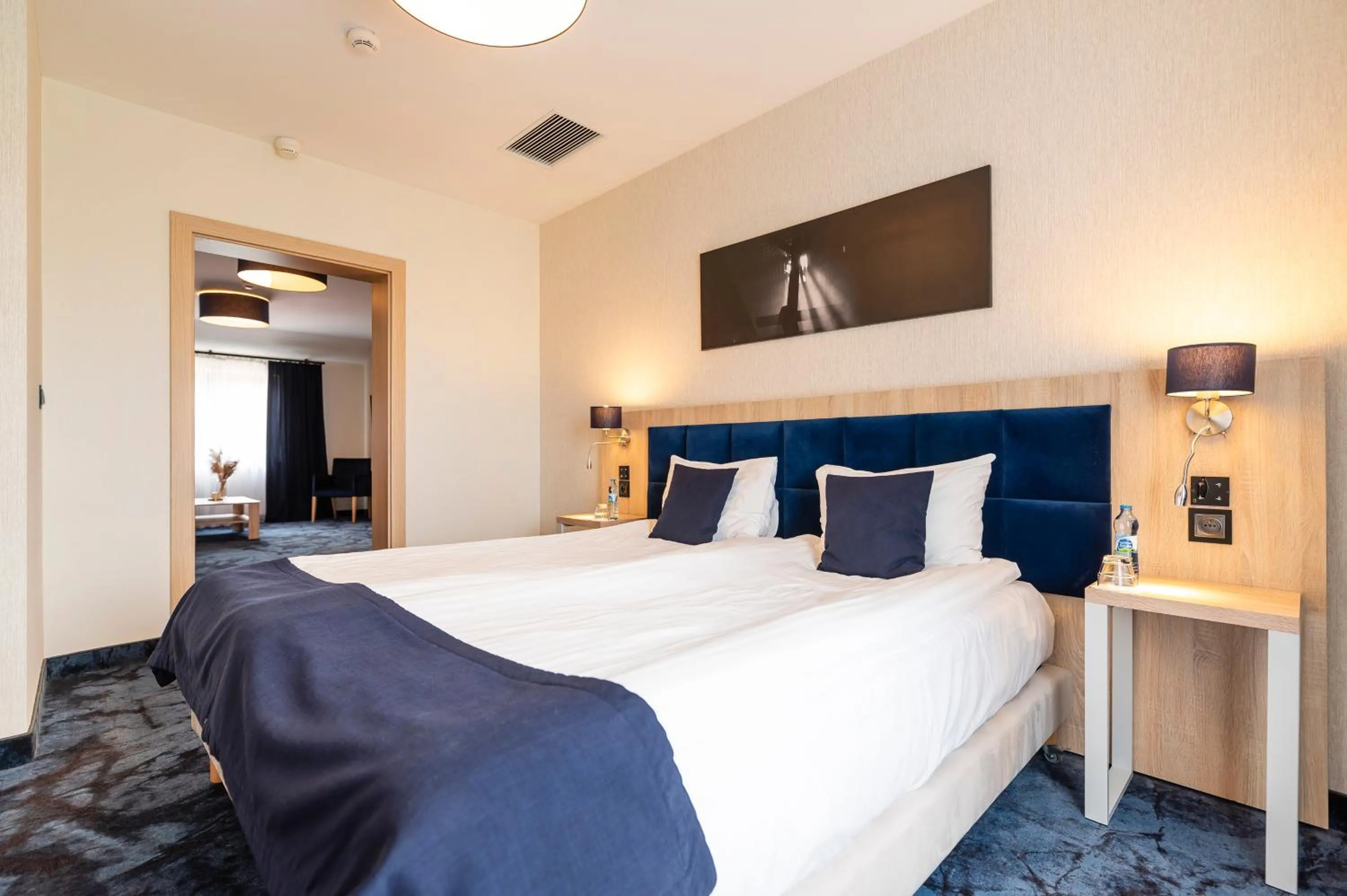 Bed in Ignasiak Hotel