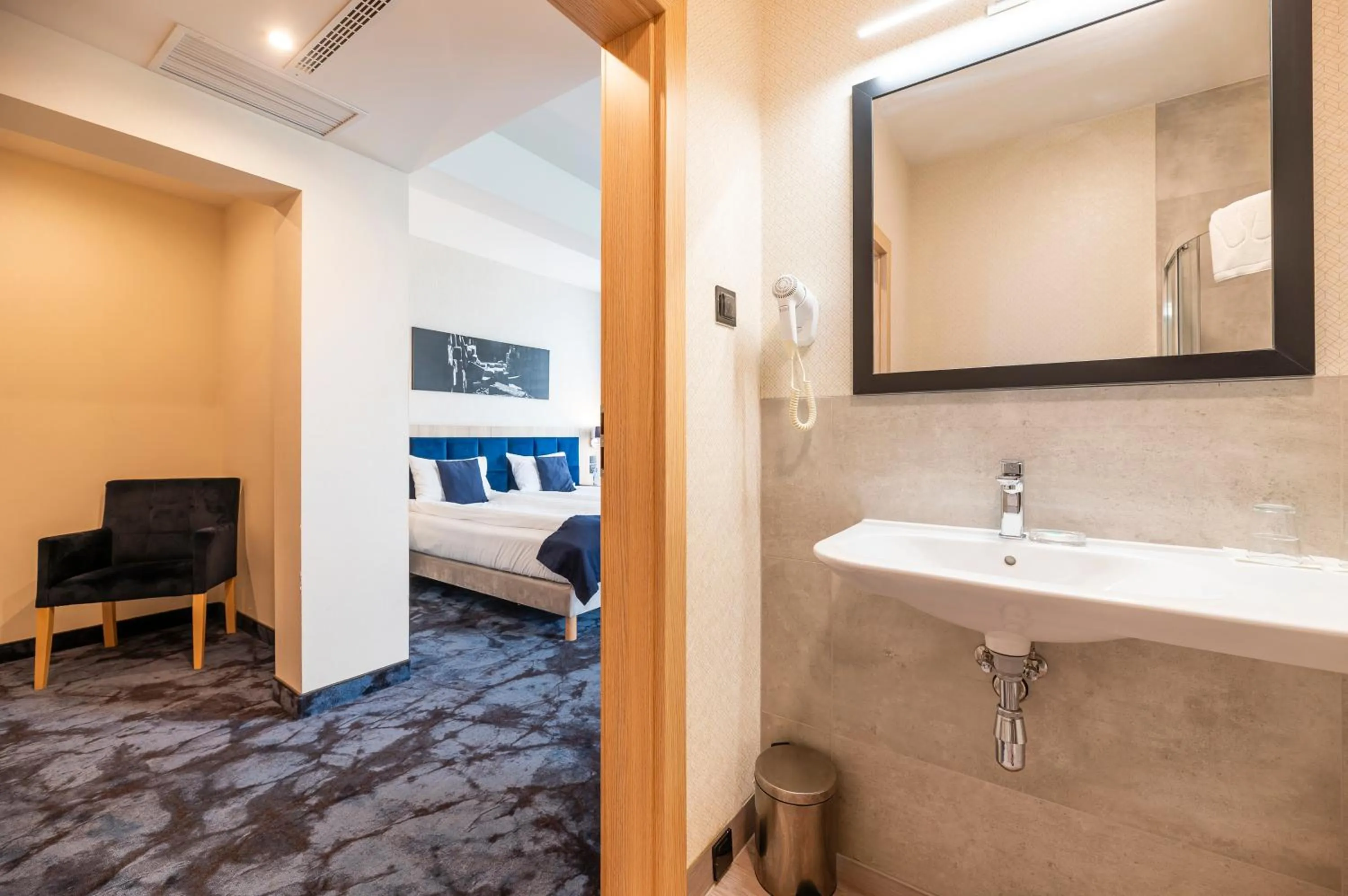 Bed in Ignasiak Hotel