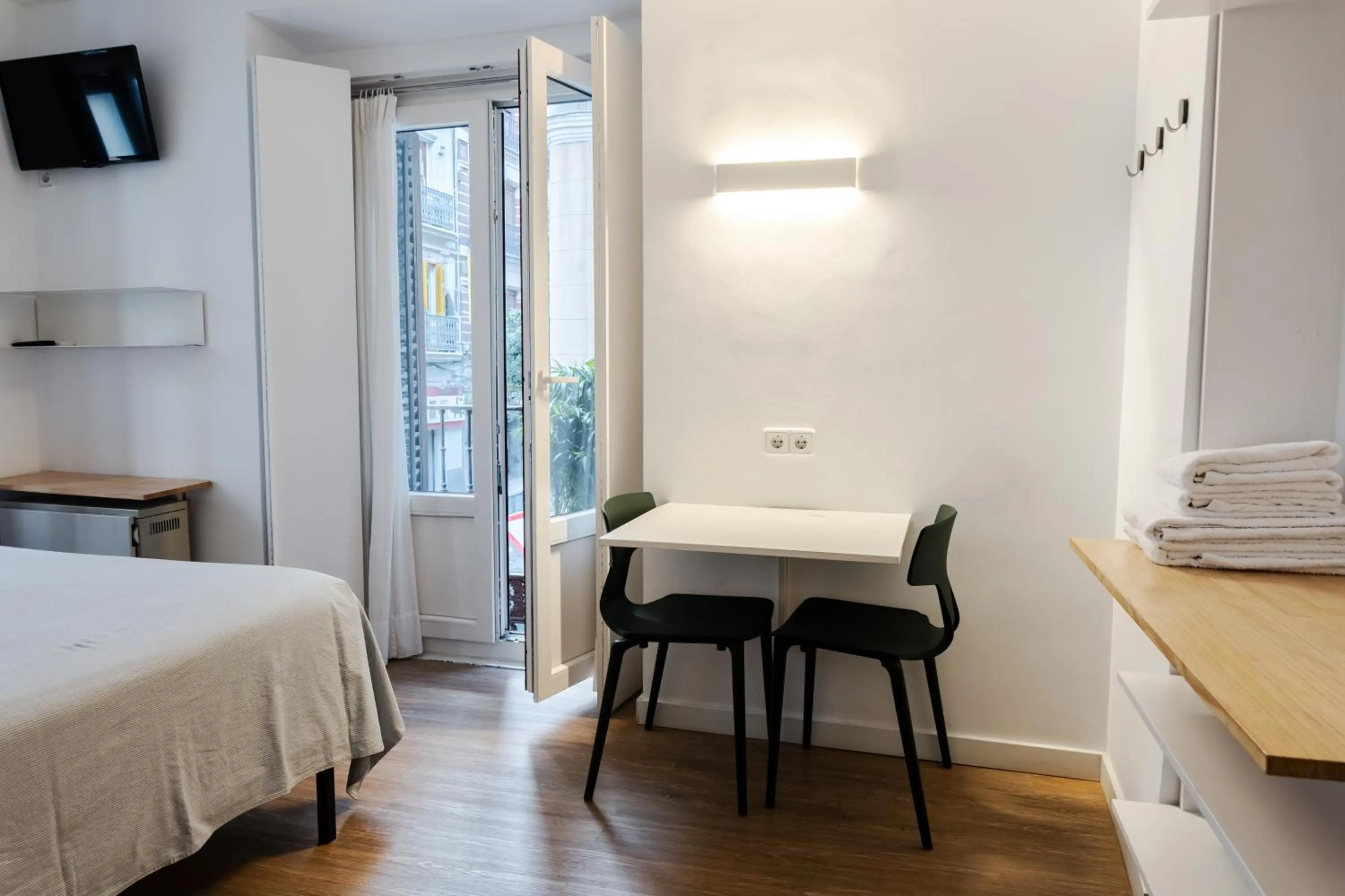 Decorative detail, Bed in Hostal La Zona