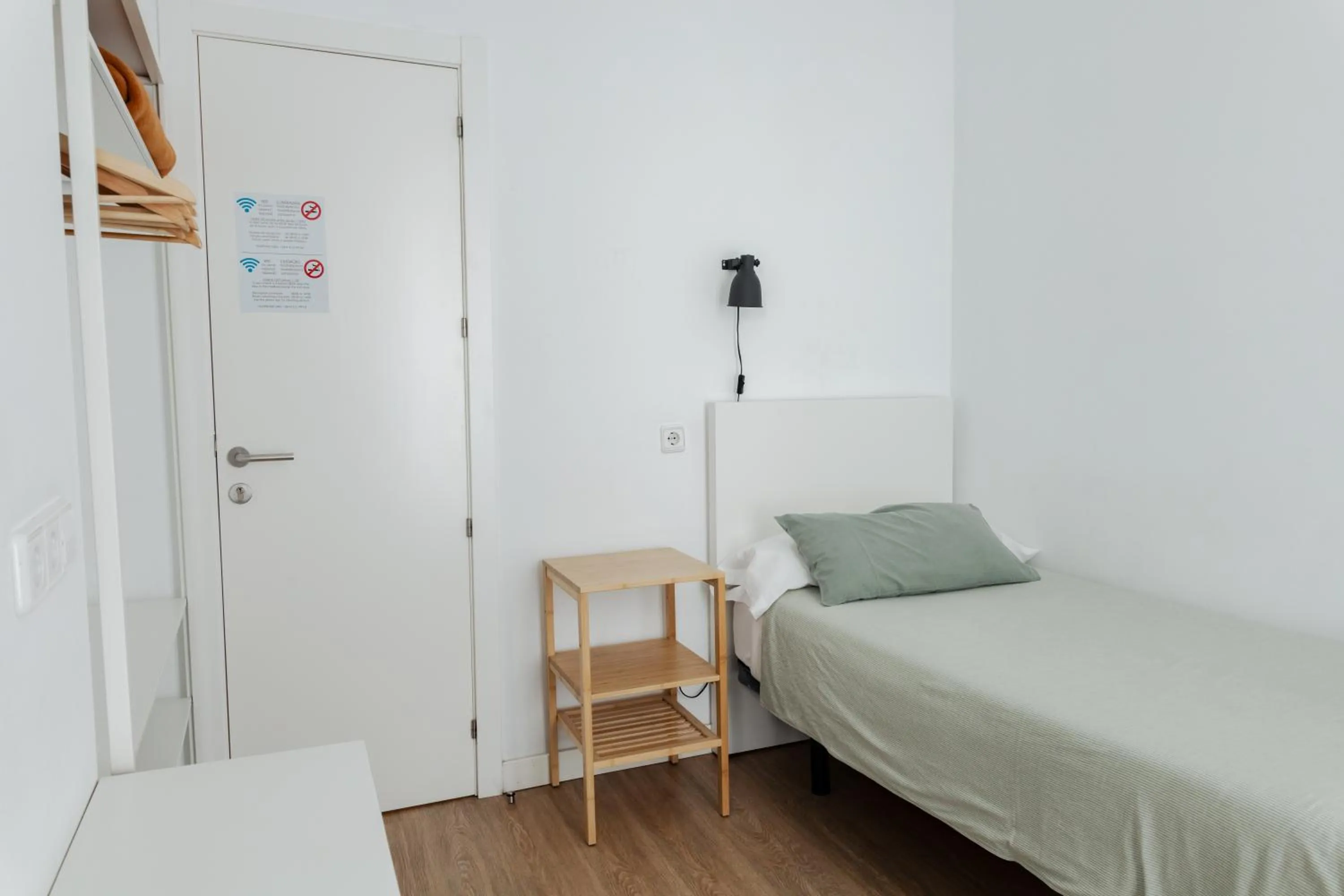 Decorative detail, Bed in Hostal La Zona