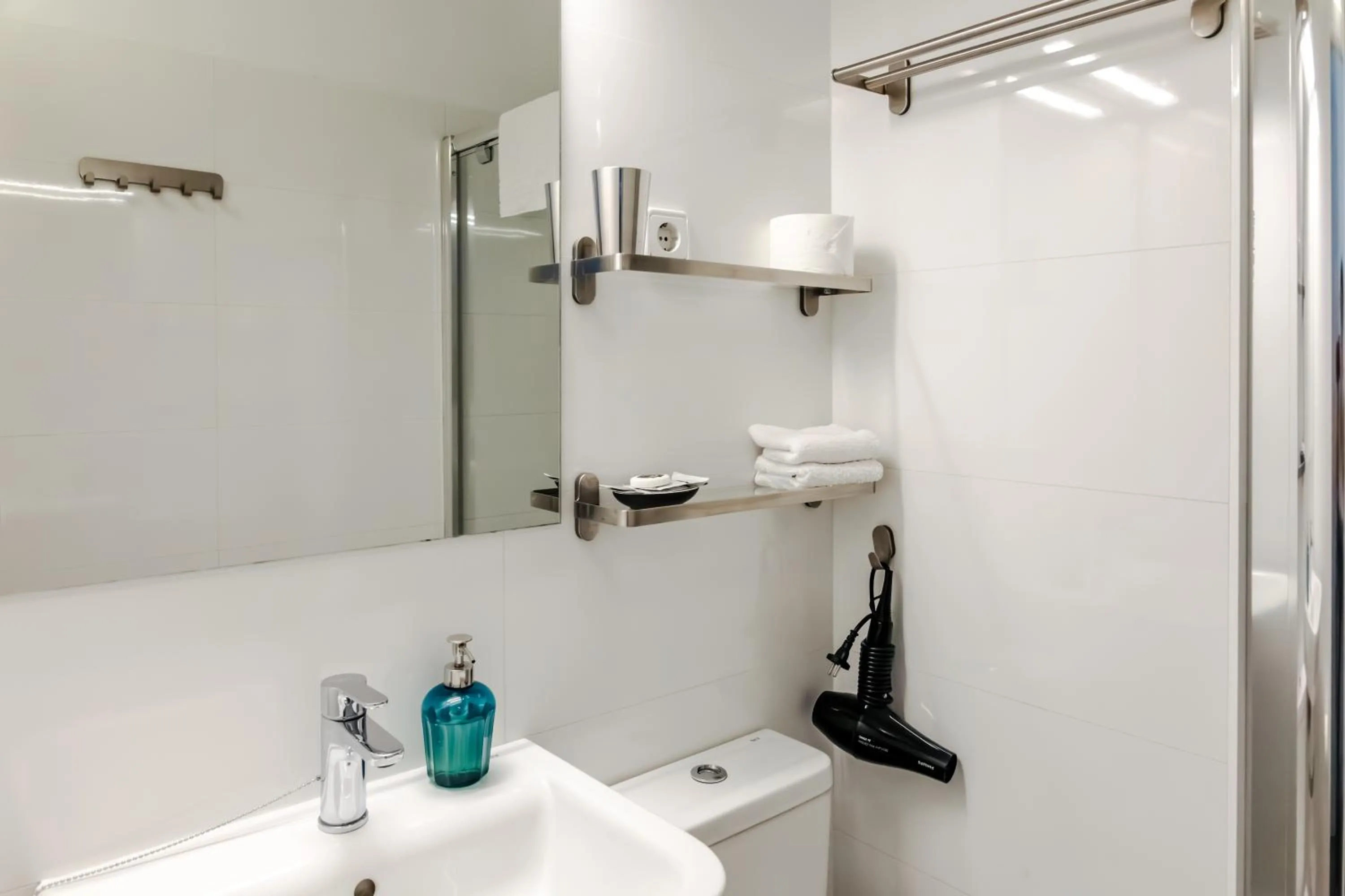 Bathroom in Hostal La Zona