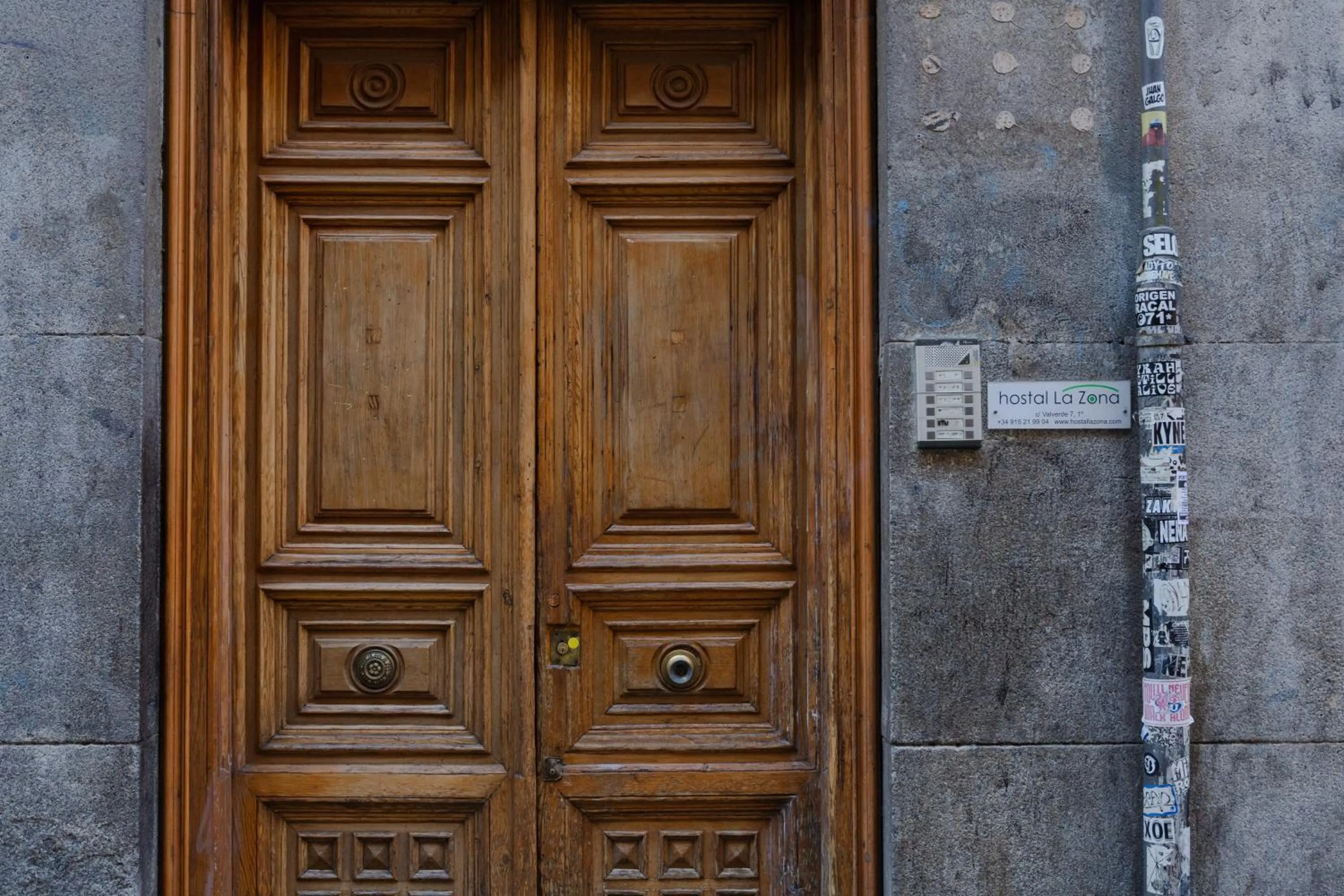 Facade/entrance in Hostal La Zona