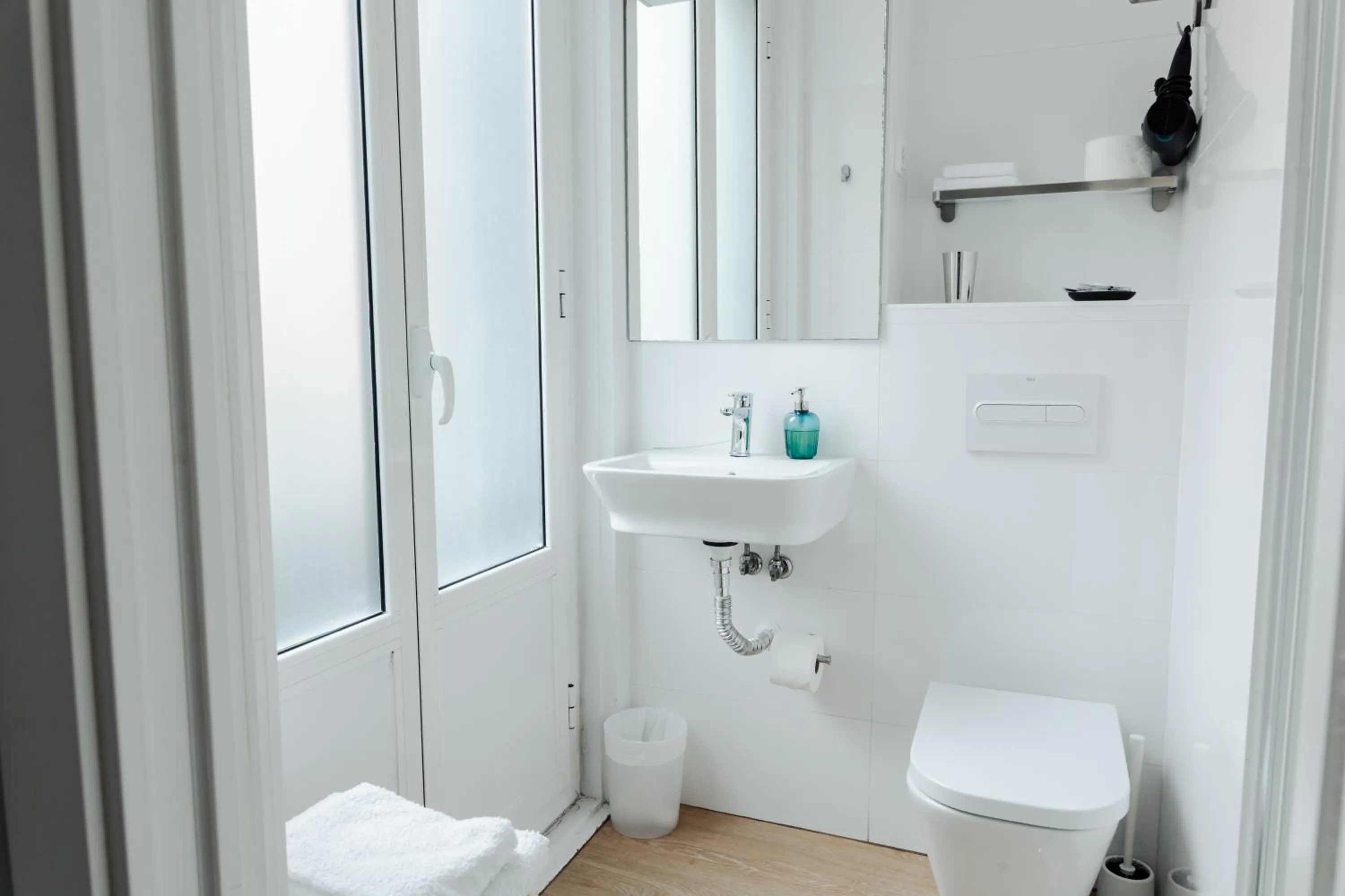 Bathroom in Hostal La Zona