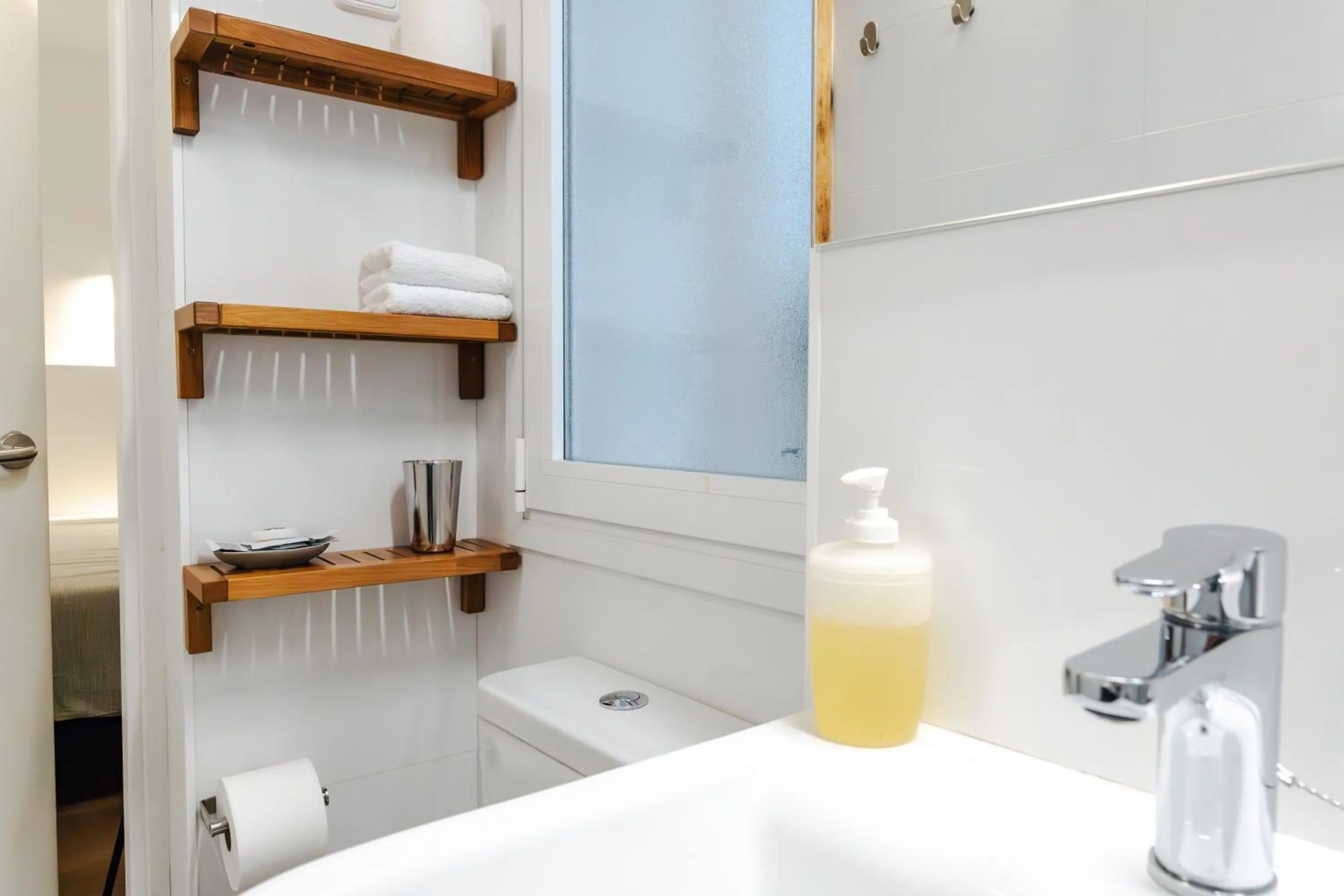 Bathroom in Hostal La Zona