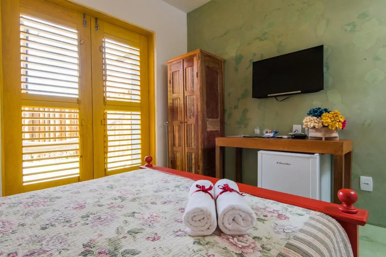 Double Room with Balcony in Pousada Rosa dos Ventos Double Room with Balcony in Pousada Rosa dos Ventos