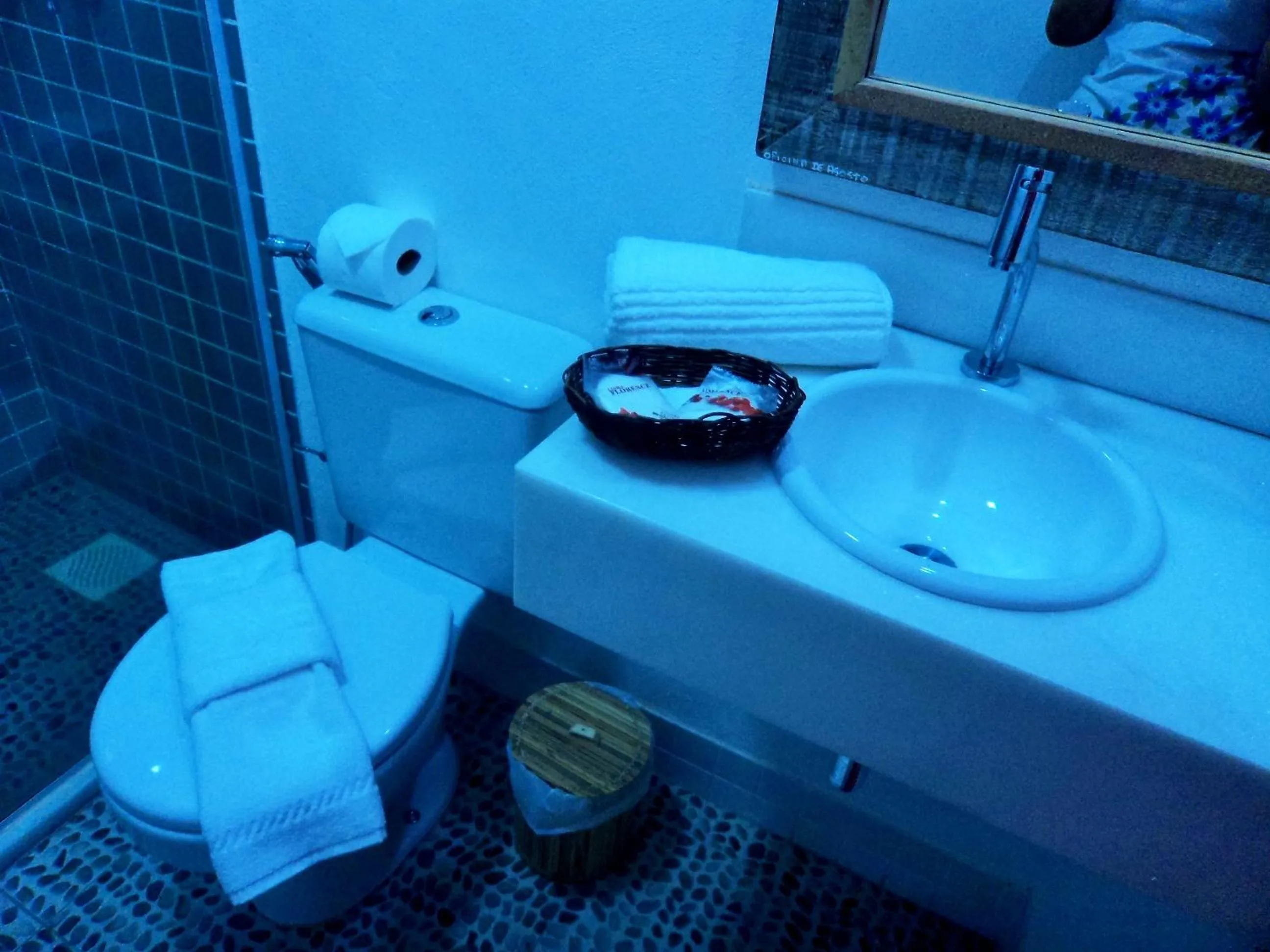 Bathroom in Pousada Rosa dos Ventos