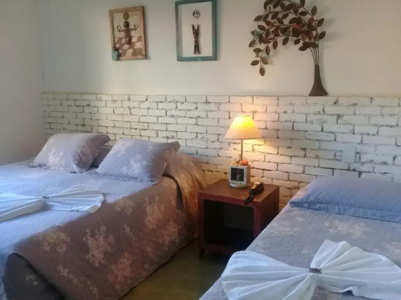 Triple Room with Balcony in Pousada Rosa dos Ventos Triple Room with Balcony in Pousada Rosa dos Ventos