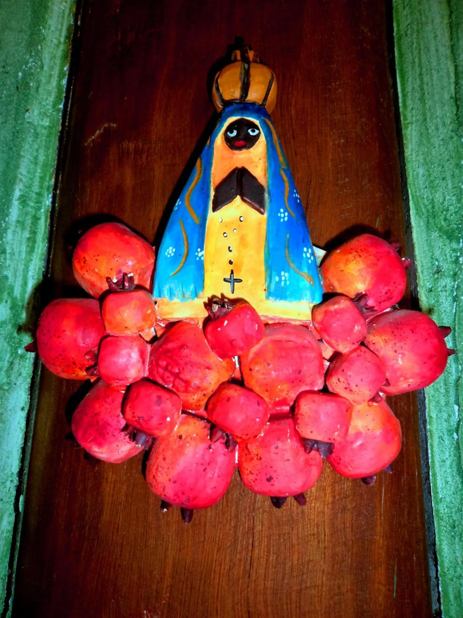 Decorative detail in Pousada Rosa dos Ventos