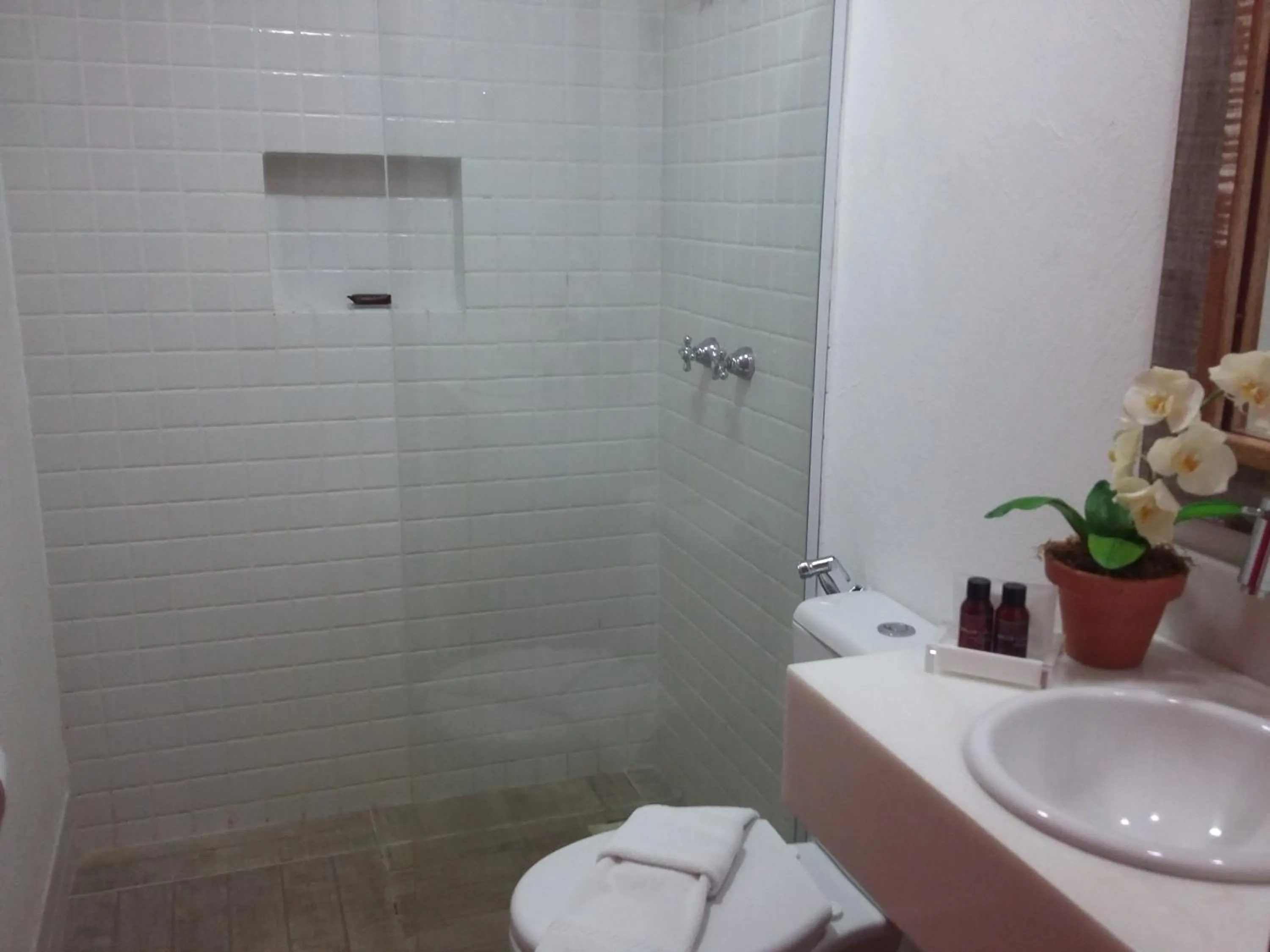 Bathroom in Pousada Rosa dos Ventos