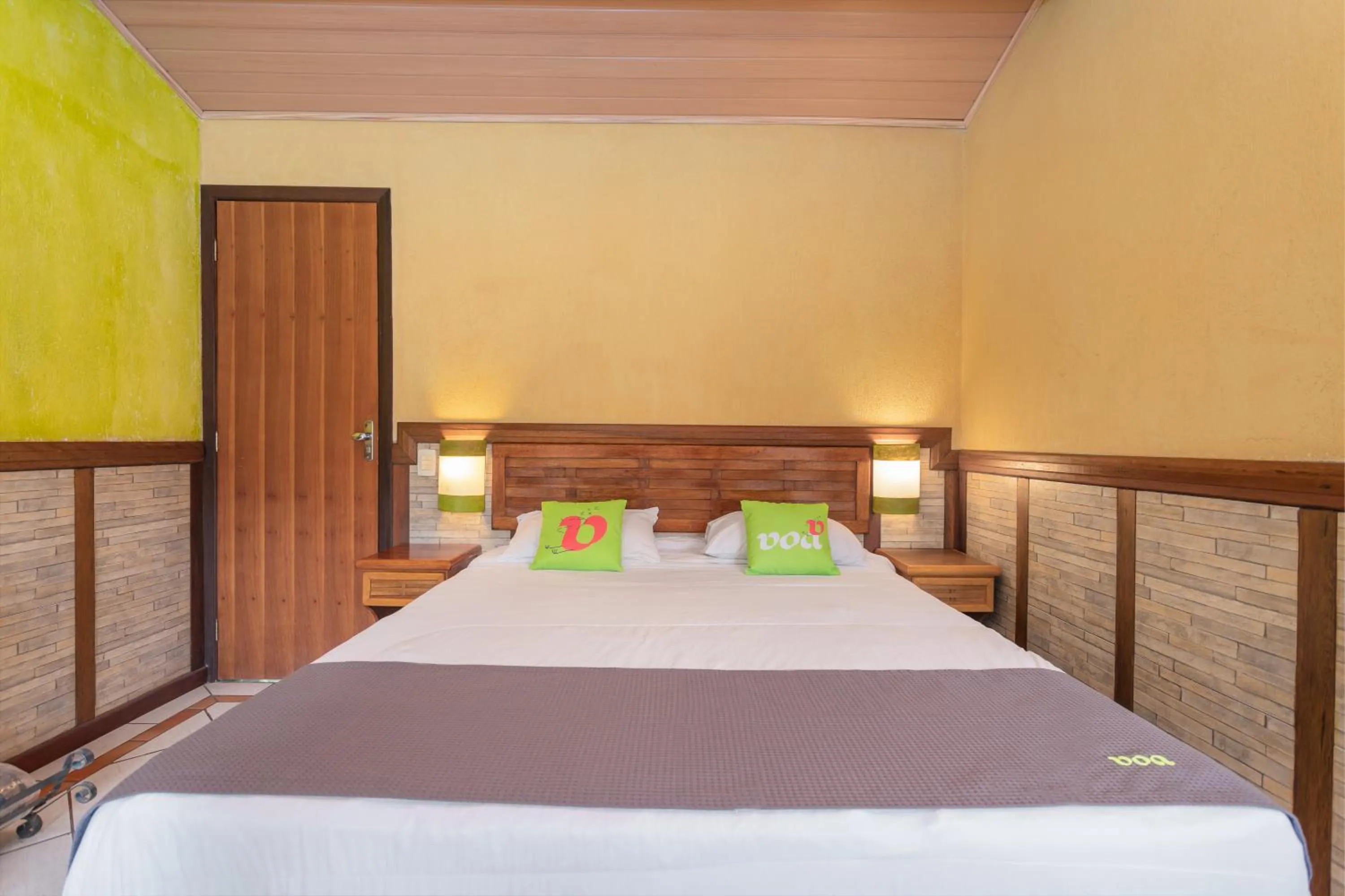 Bedroom, Bed in Wood House