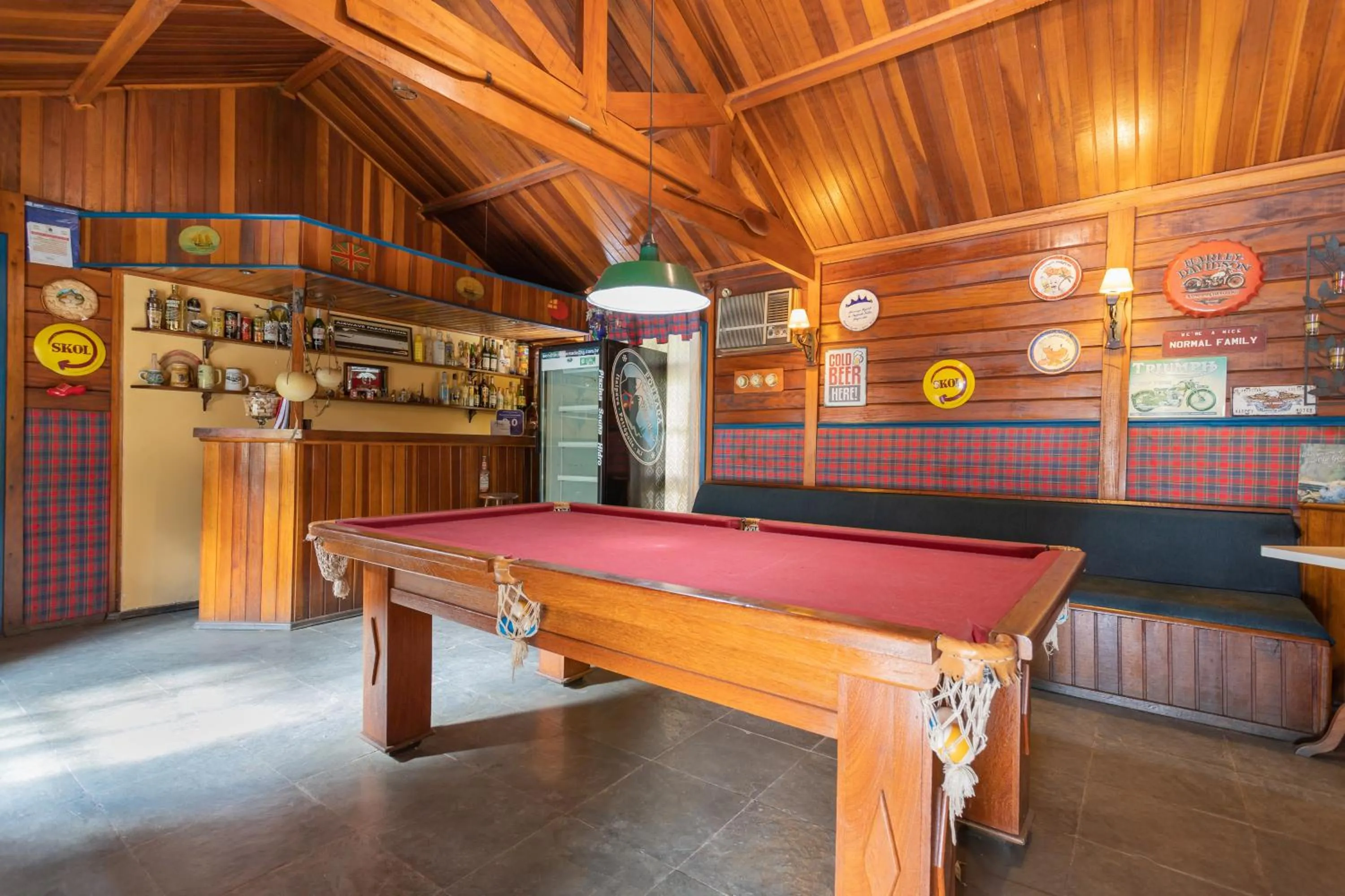 Game Room in Wood House