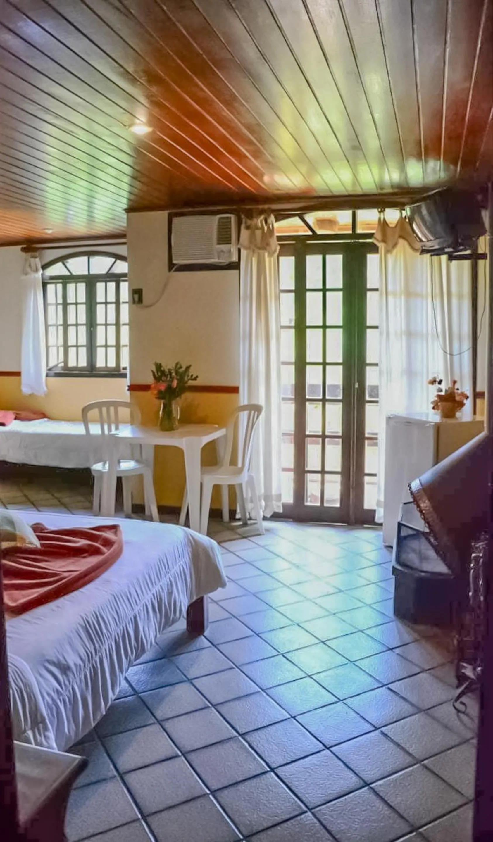 Bedroom, Bed in Wood House