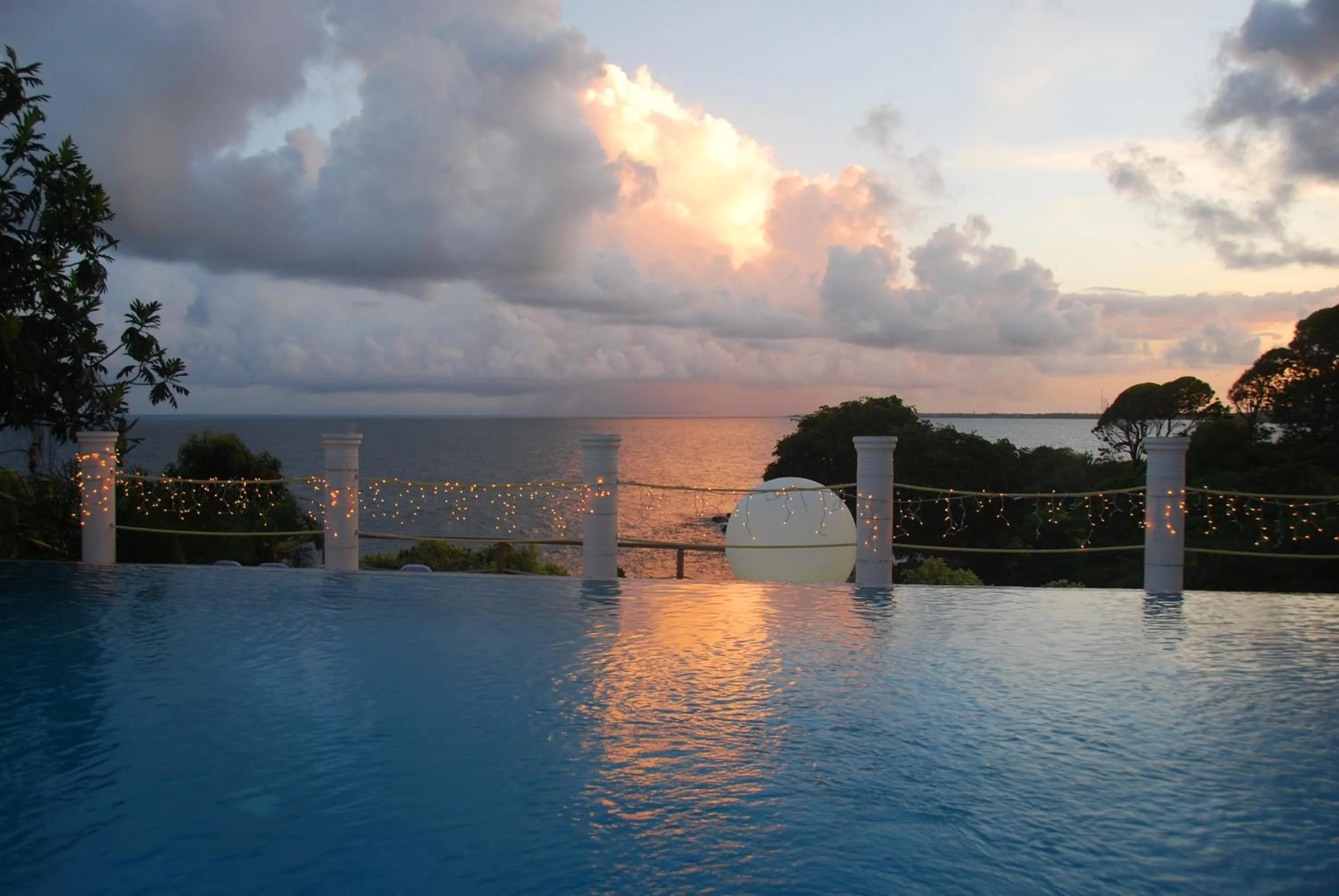 Natural landscape in Bacolet Beach Club