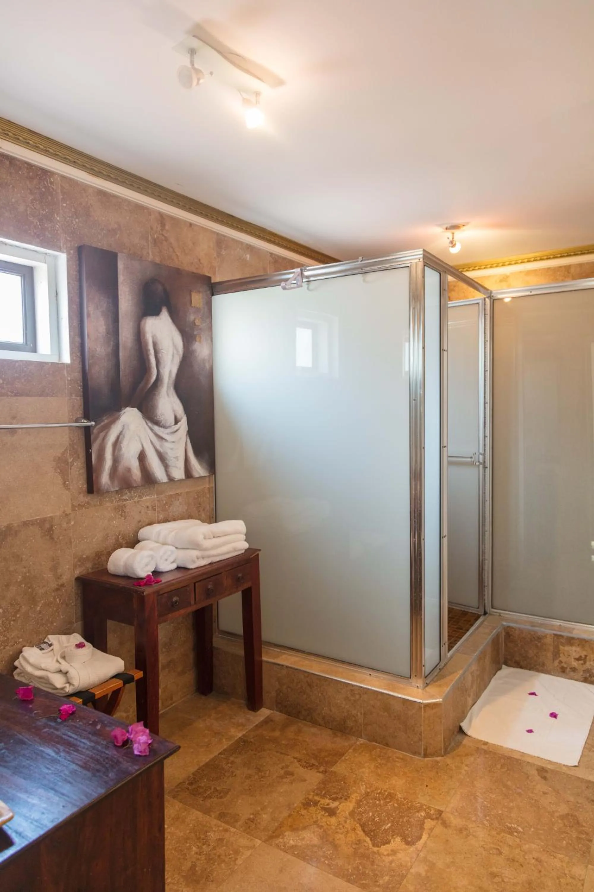 Shower in Bacolet Beach Club