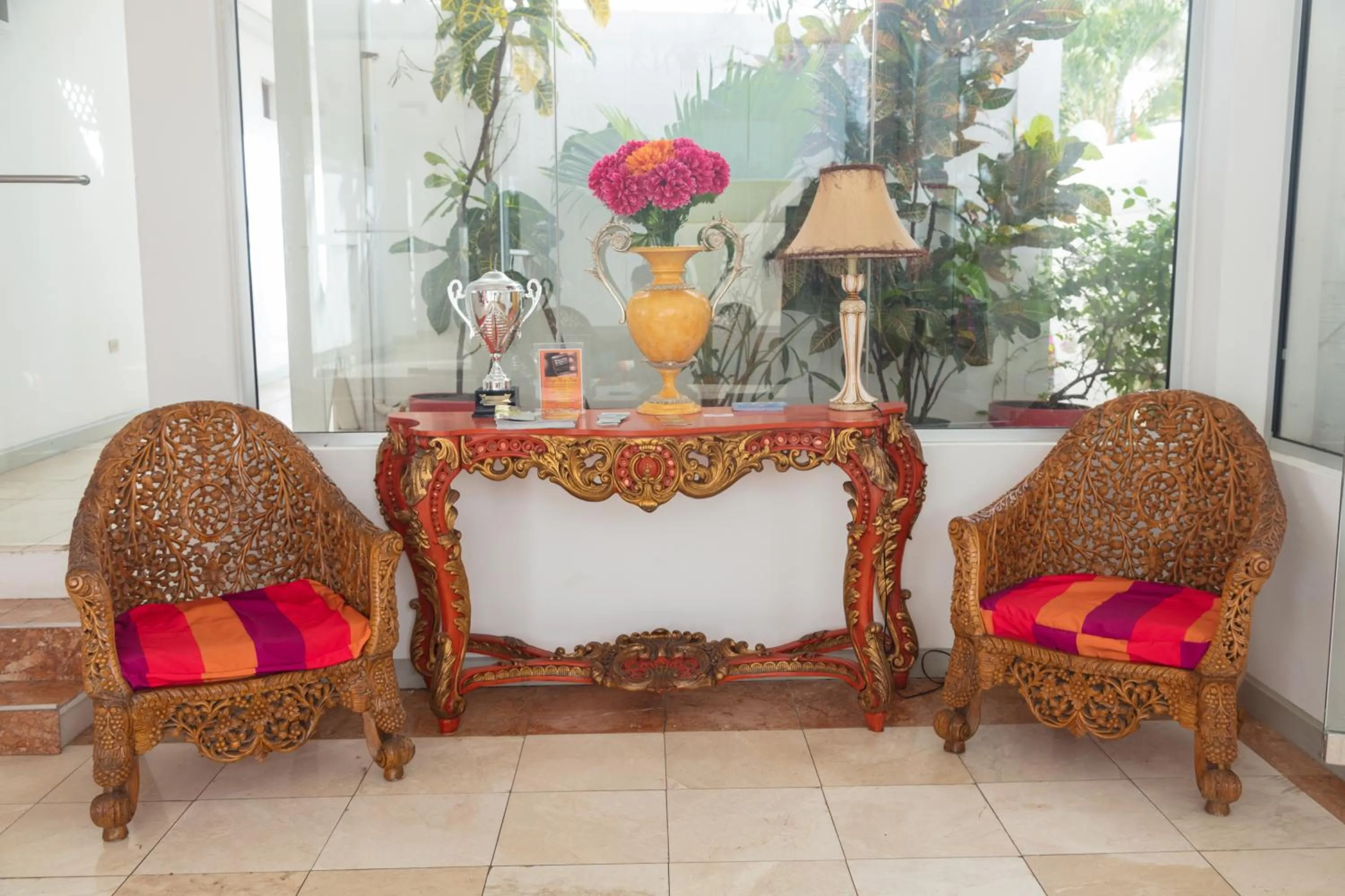 Lobby or reception in Bacolet Beach Club