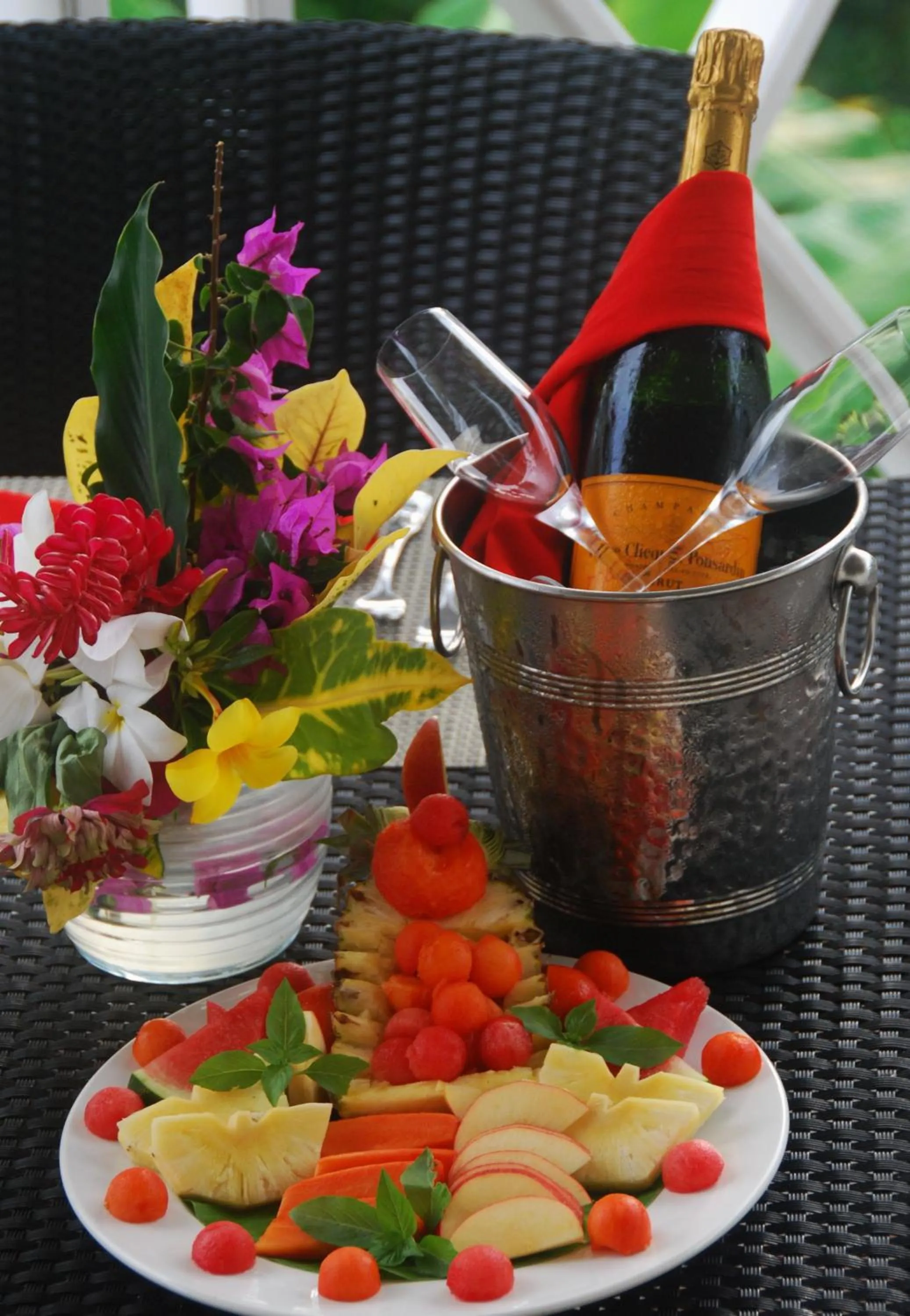 Food and drinks in Bacolet Beach Club