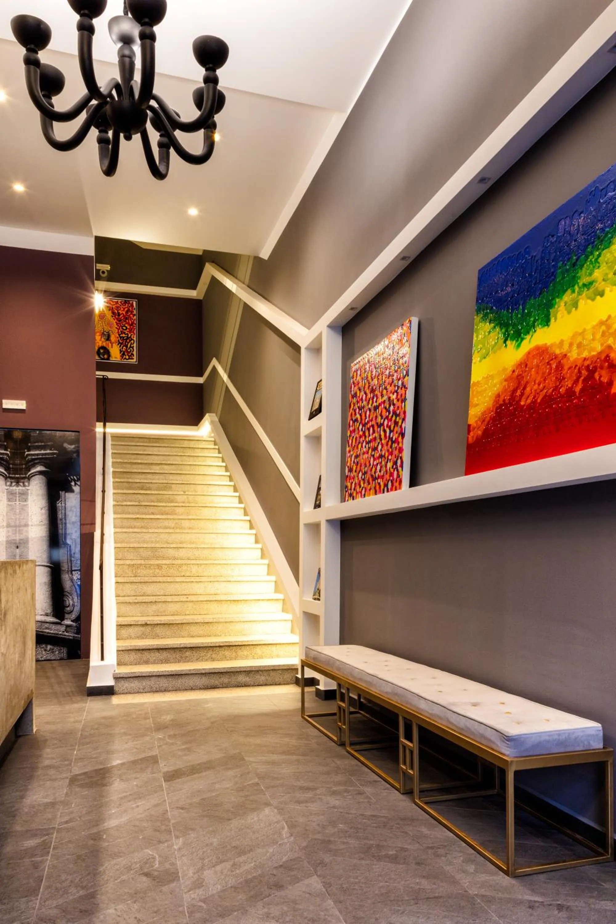 Lobby or reception in Manzoni 46 - Ospitalità siciliana