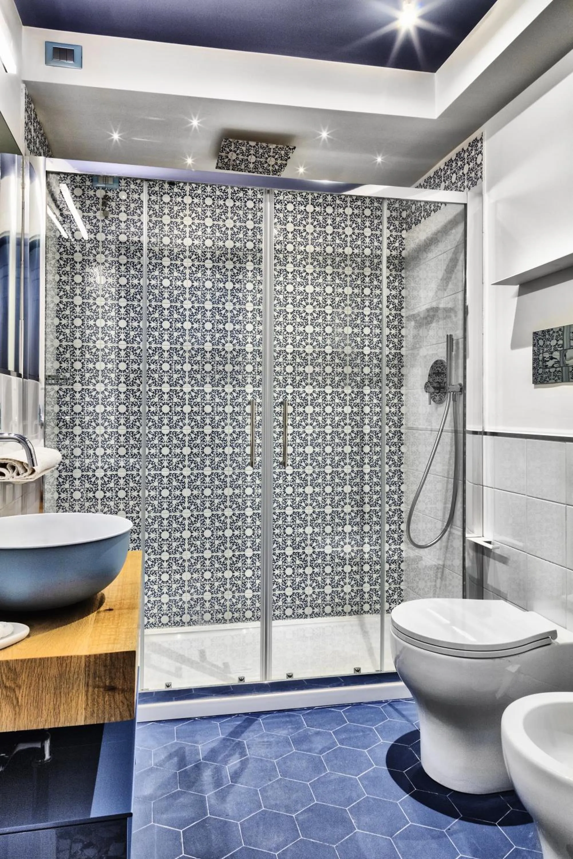 Bathroom in Manzoni 46 - Ospitalità siciliana