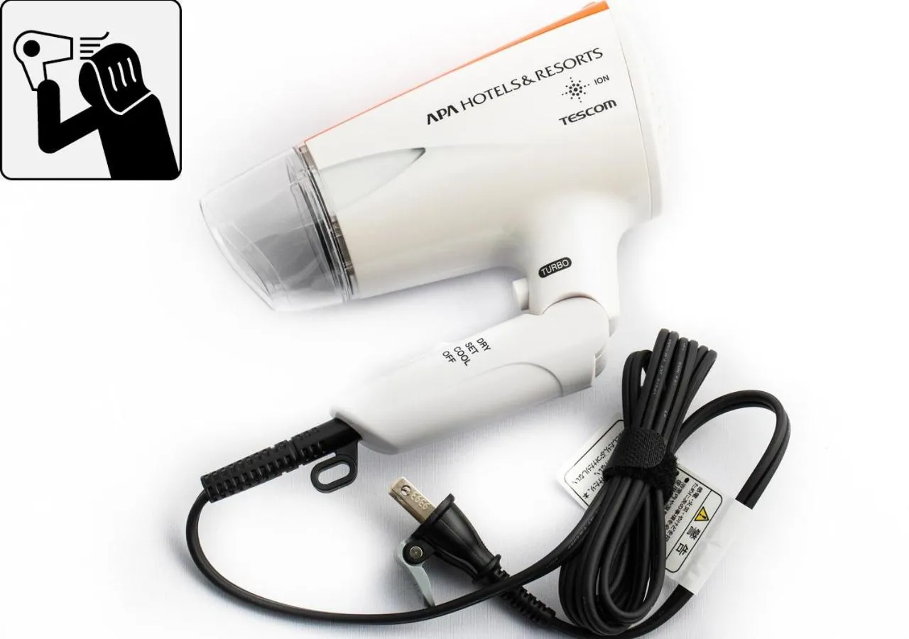 hair dryier in APA Hotel Kanazawa Katamachi