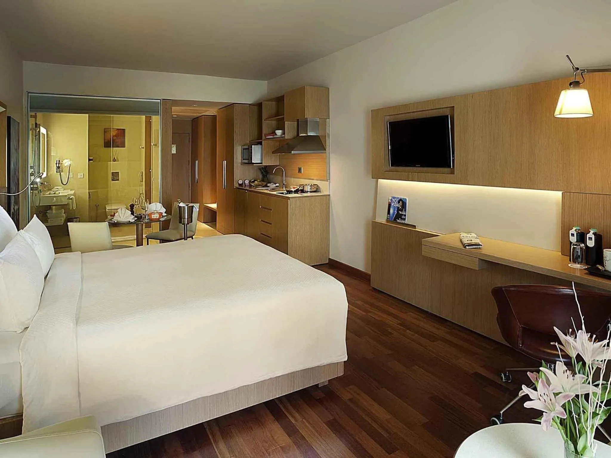 Bedroom, Bed in Novotel Visakhapatnam Varun Beach