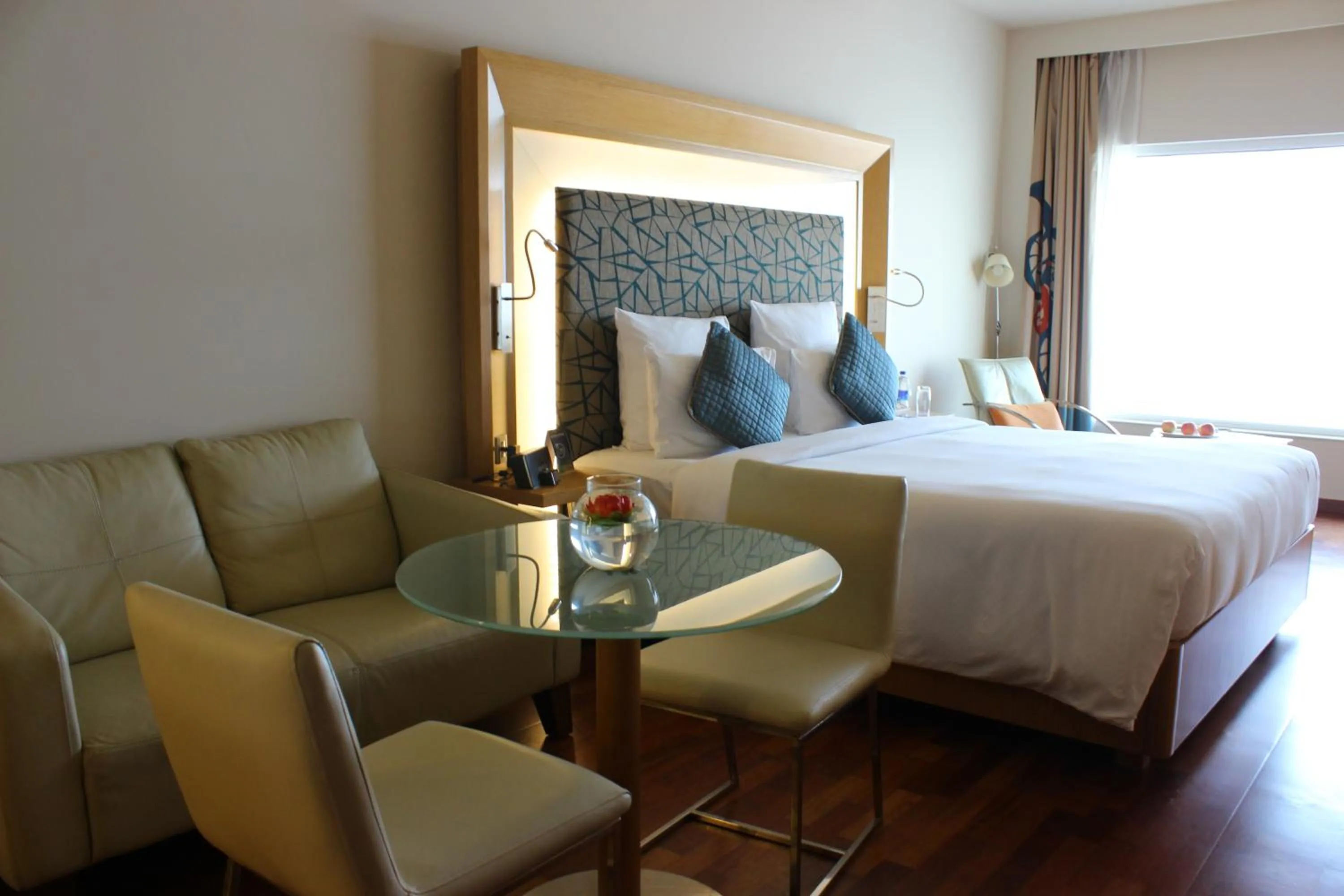 Photo of the whole room, Bed in Novotel Visakhapatnam Varun Beach