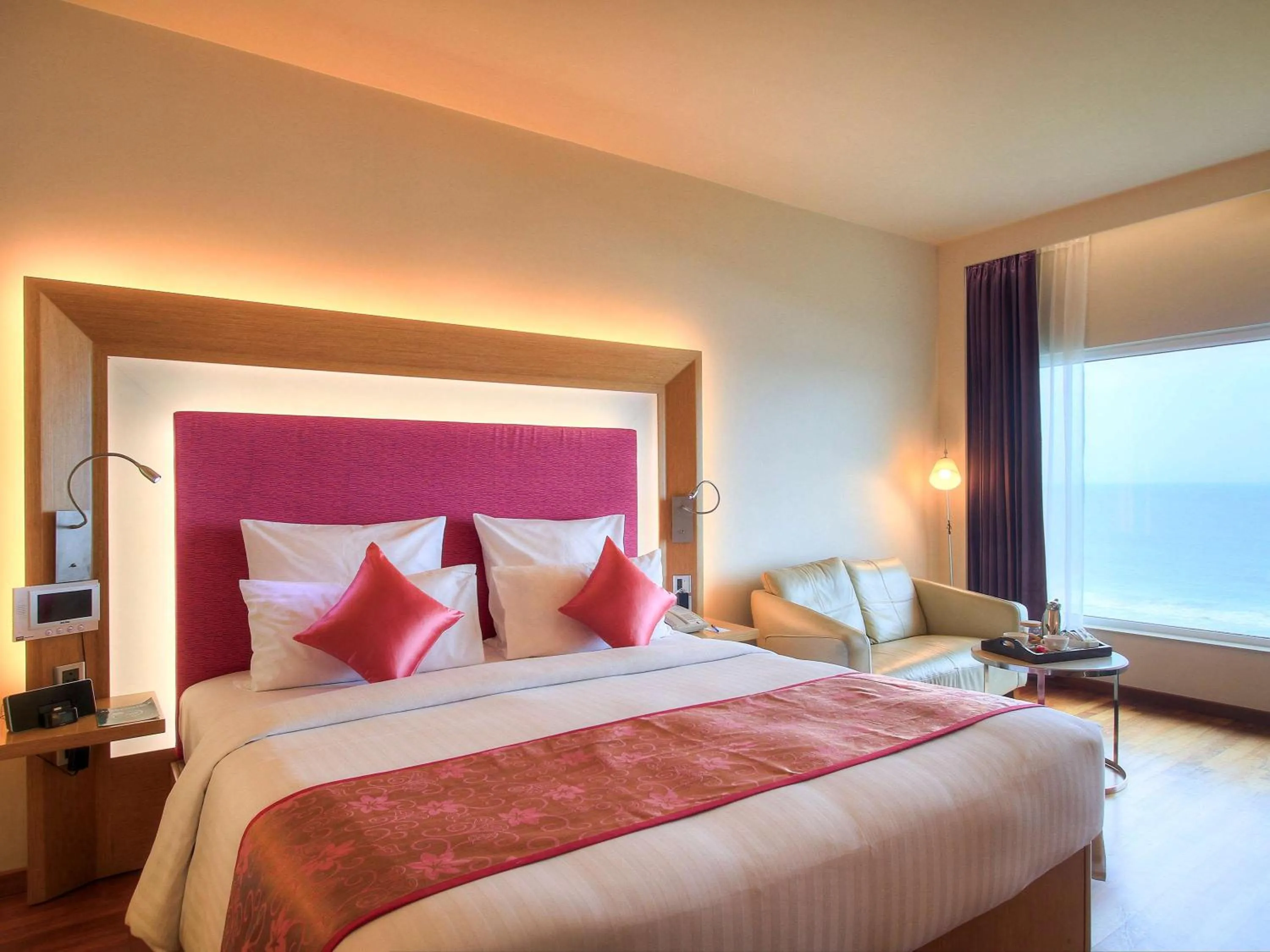 Superior Room 1 King Bed Ocean View - single occupancy in Novotel Visakhapatnam Varun Beach