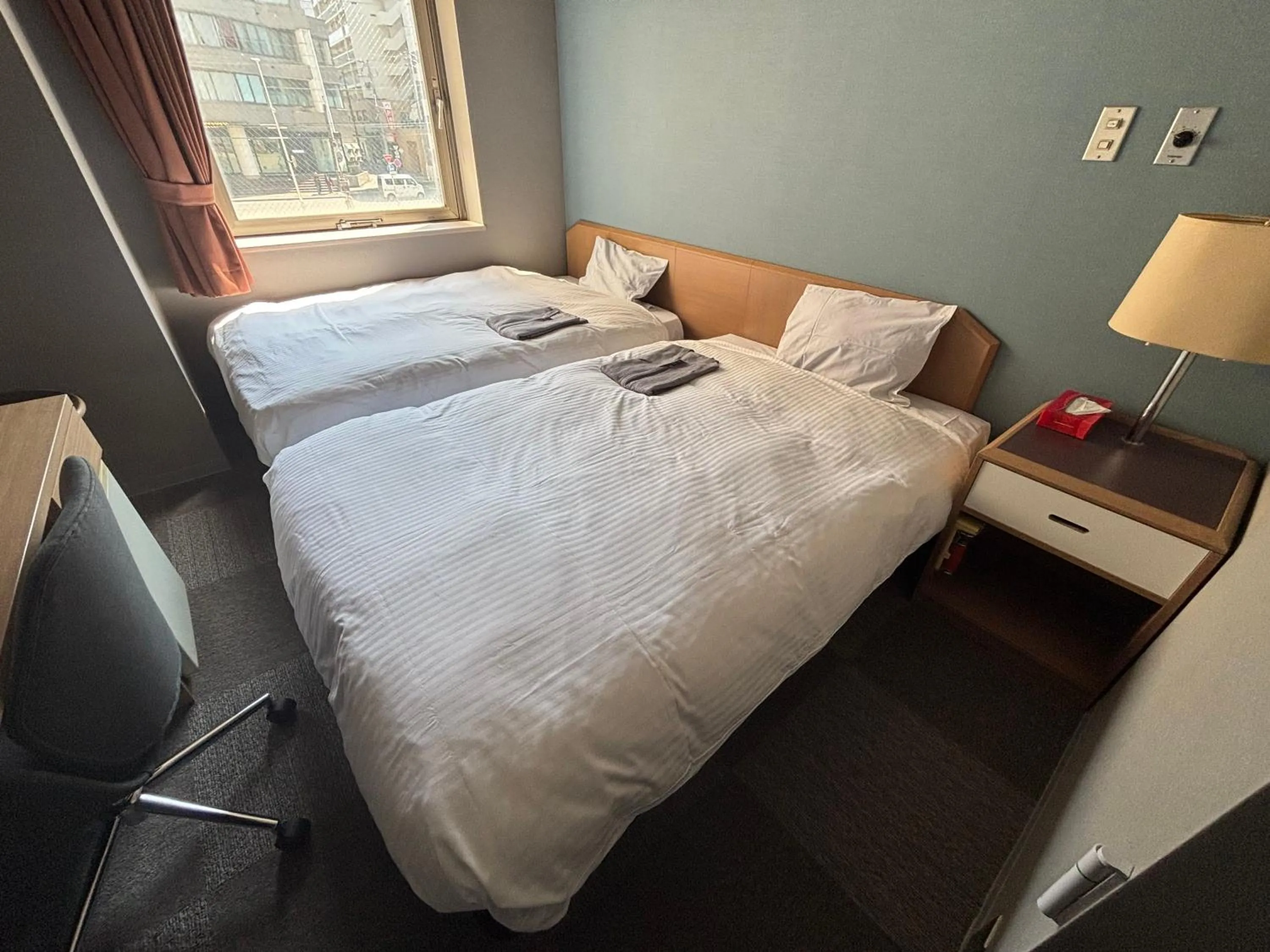 Photo of the whole room, Bed in Hotel Tetora Spirit Sapporo