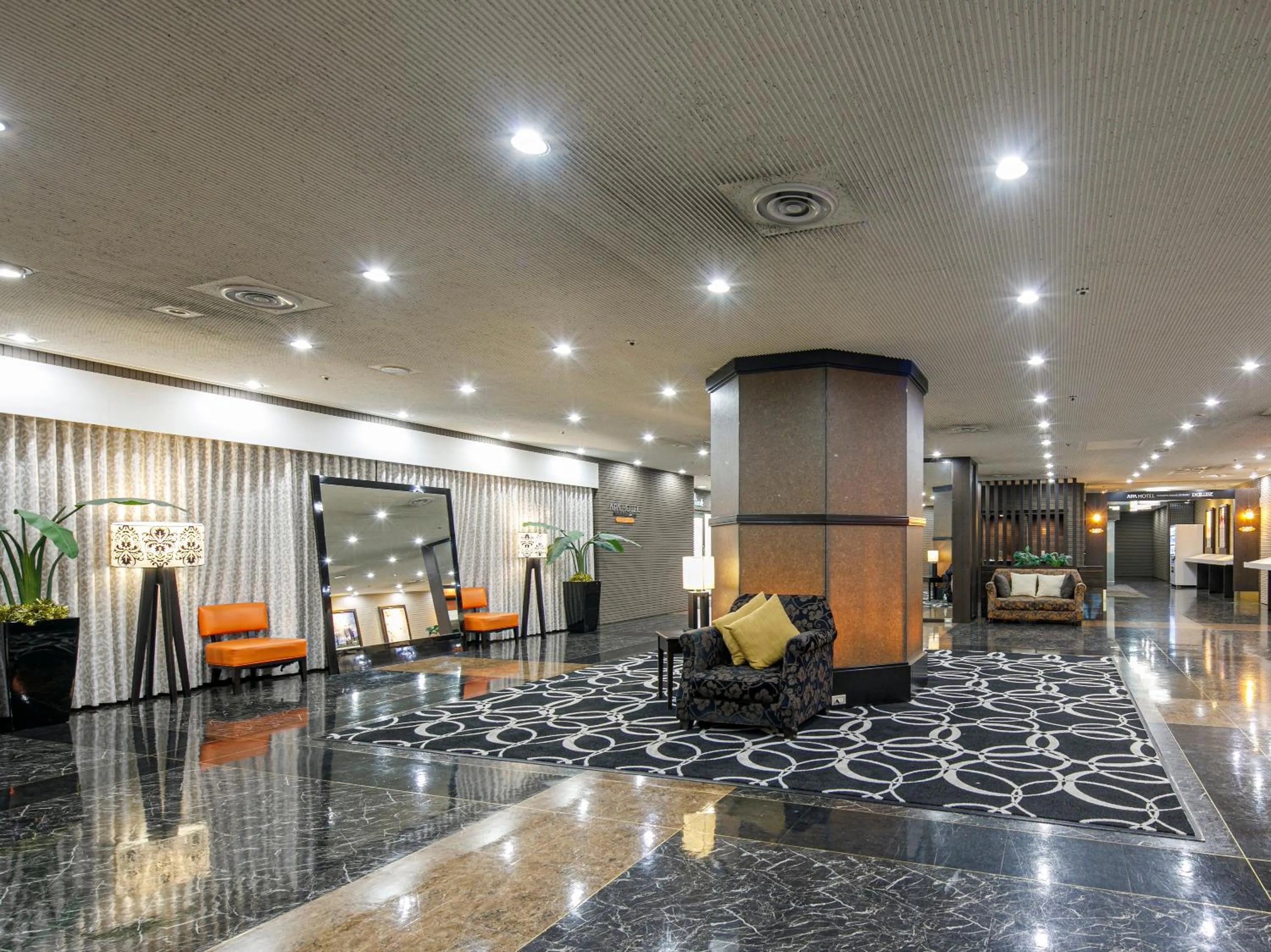 Lobby or reception in APA Hotel Nagoya Sakae Ekimae EXCELLENT