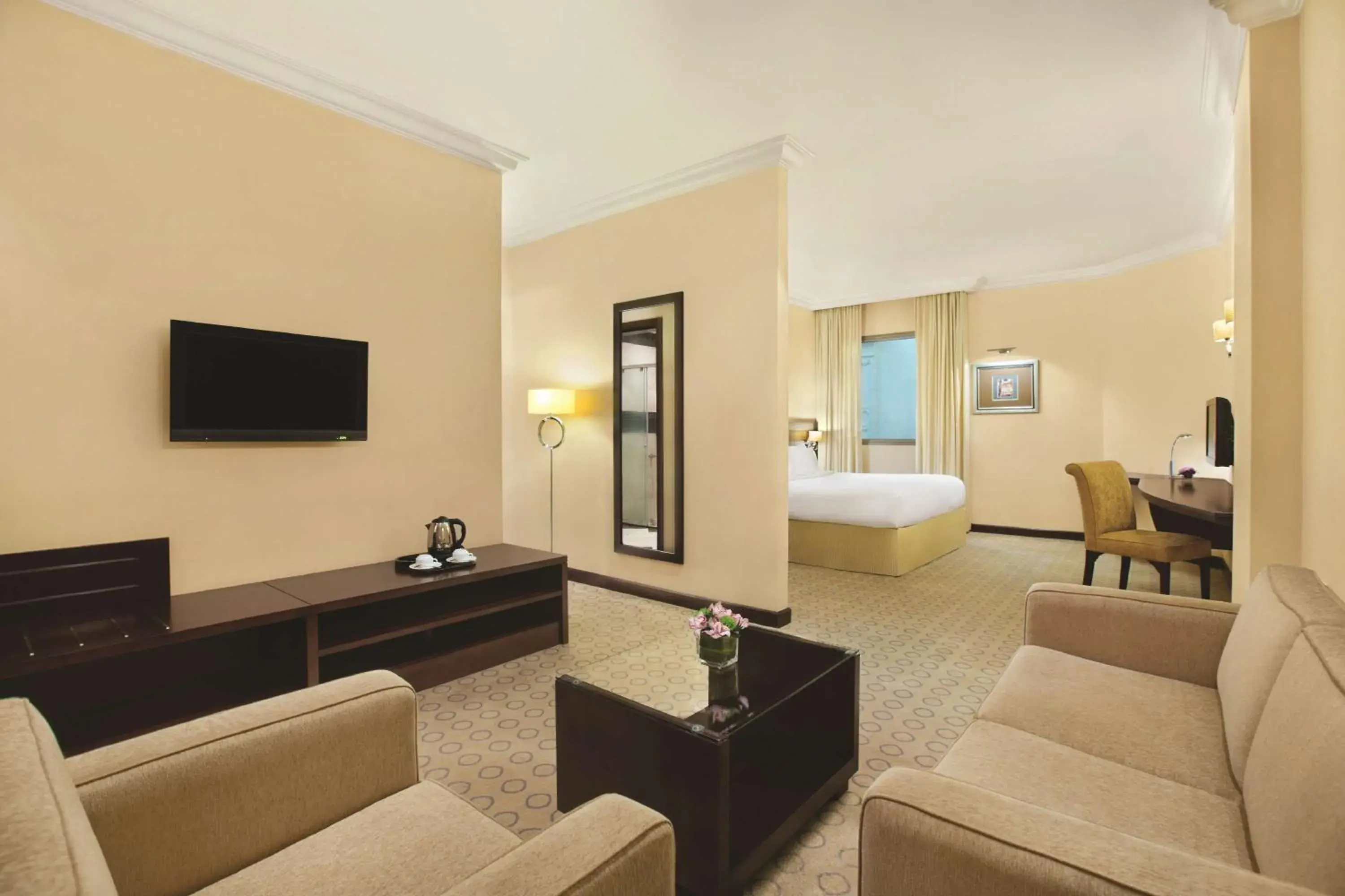 Deluxe King Room in DoubleTree by Hilton Dhahran Deluxe King Room in DoubleTree by Hilton Dhahran