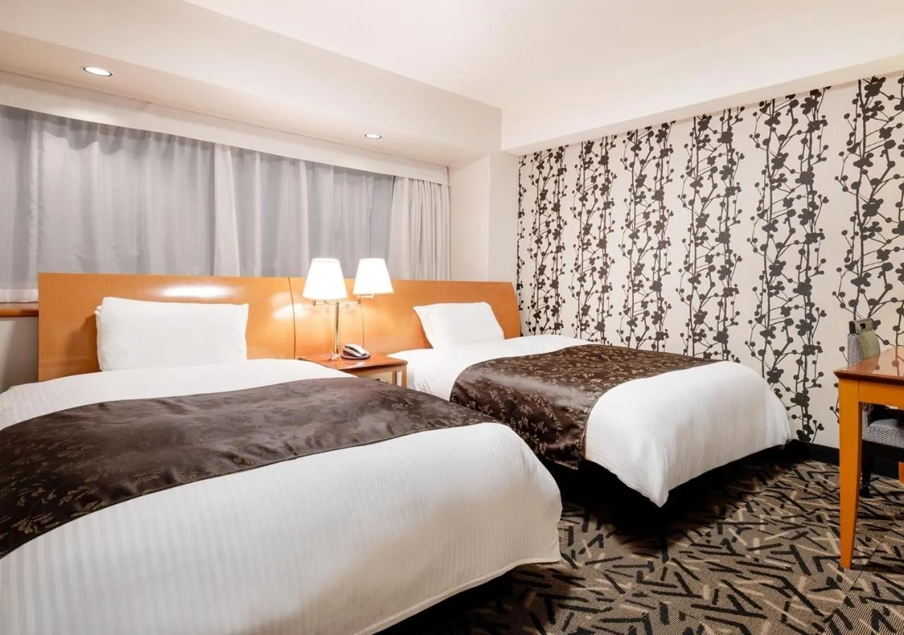 Photo of the whole room, Bed in APA Hotel Kanazawa Katamachi EXCELLENT