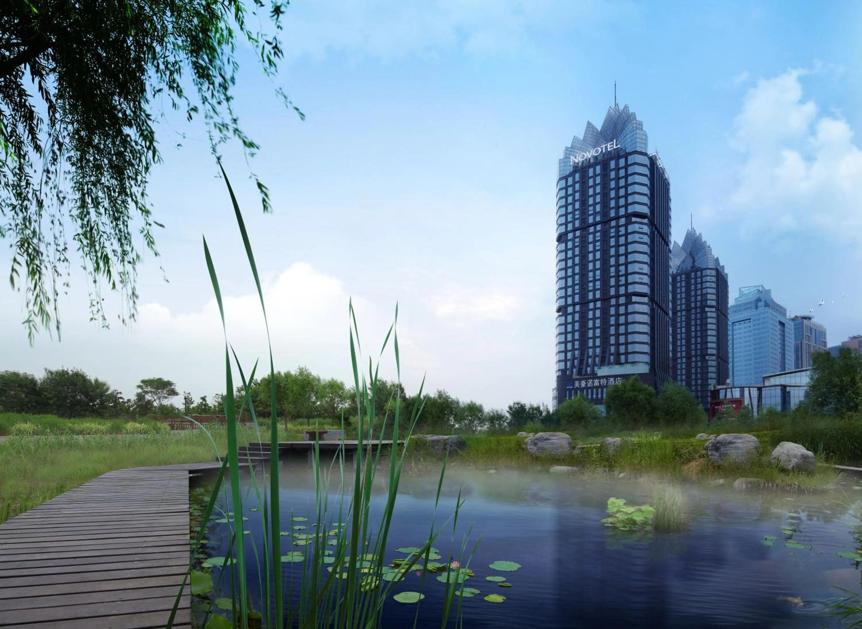 Facade/entrance in Novotel Zhengzhou Convention Centre