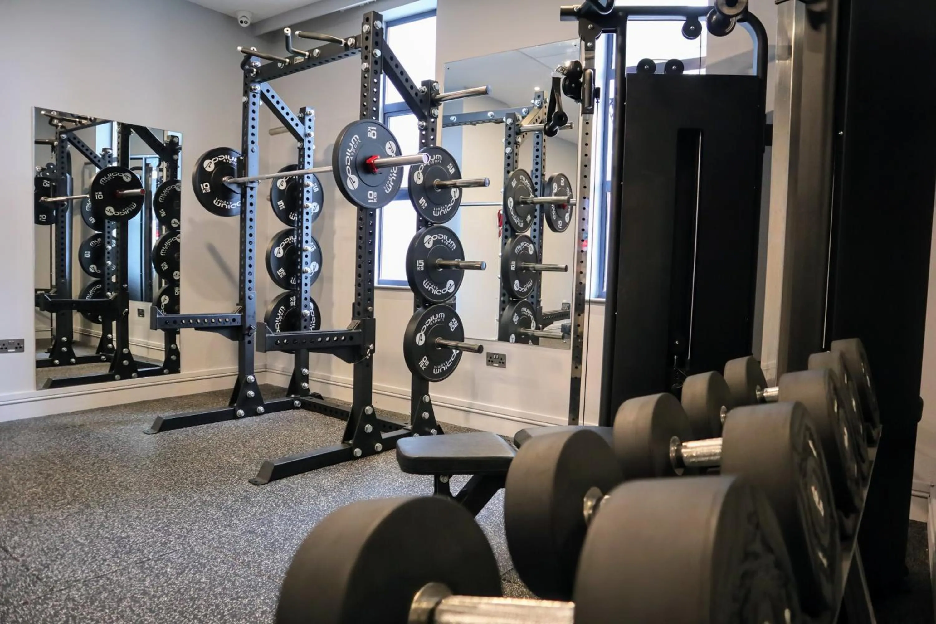 Fitness centre/facilities in Holiday Inn Express Belfast City by IHG