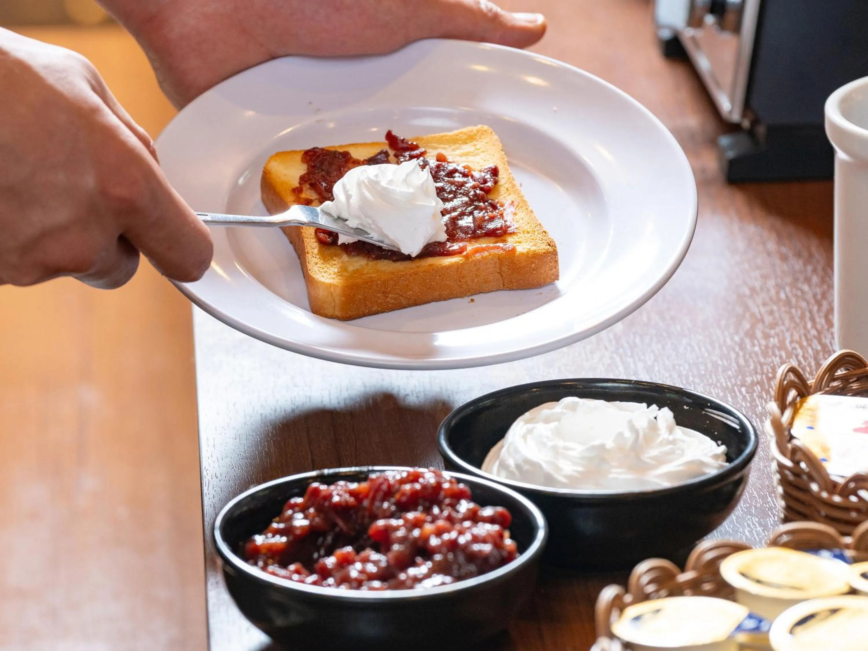 Food close-up in APA Hotel Nagoya Sakae