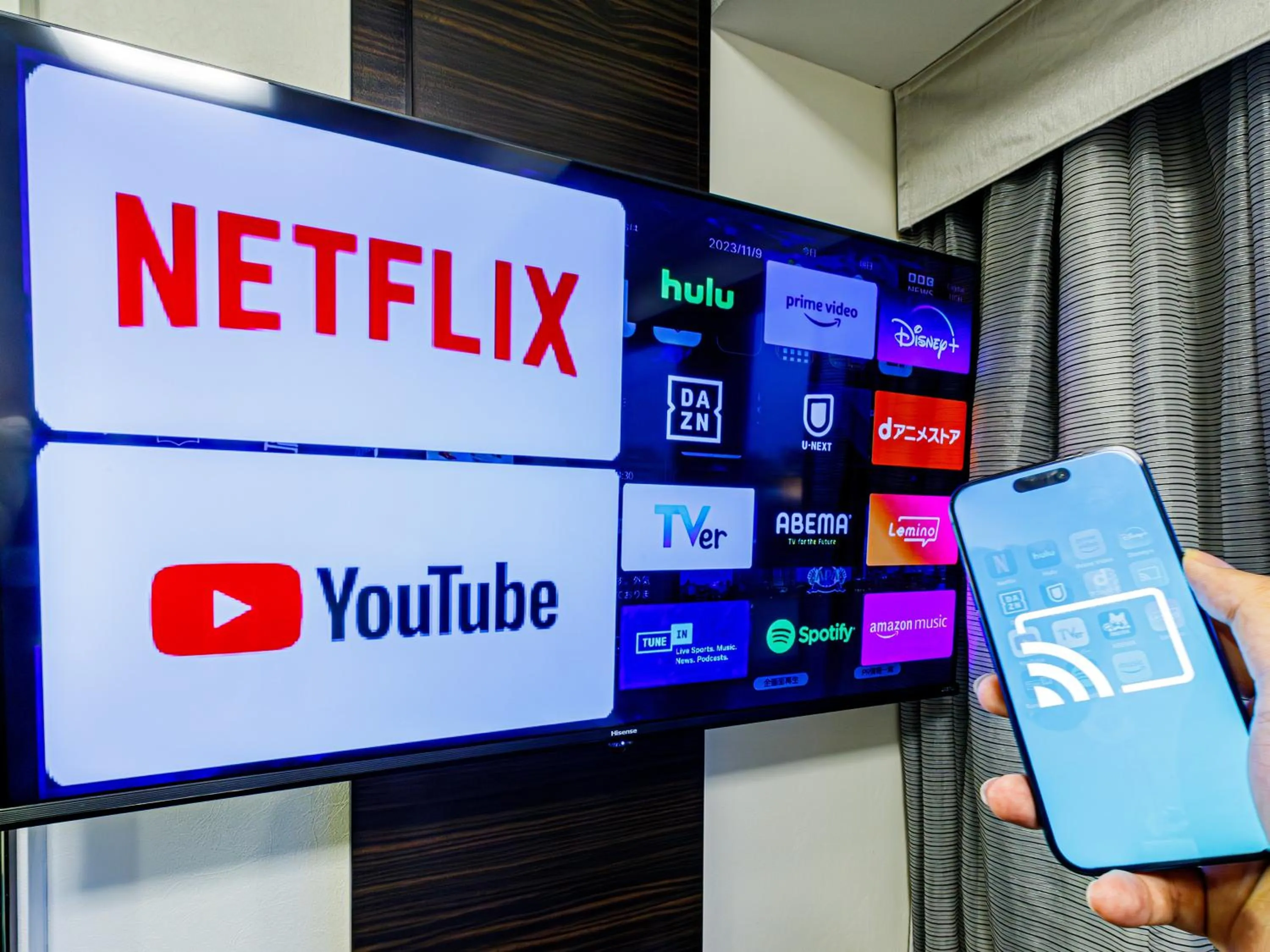 TV and multimedia in APA Hotel Nagoya Sakae