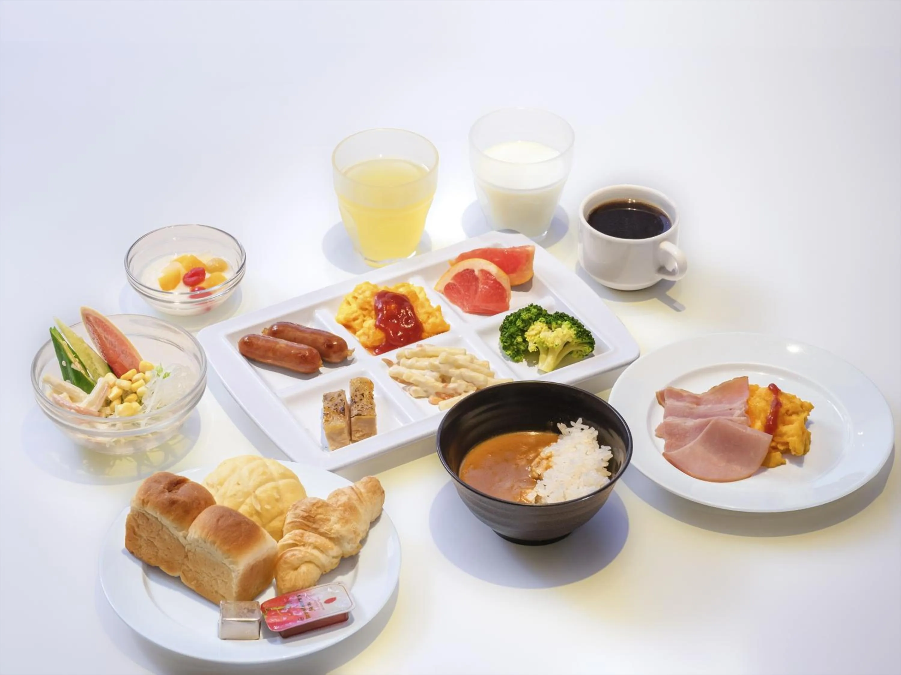 Buffet breakfast in APA Hotel Tottori Ekimae Minami