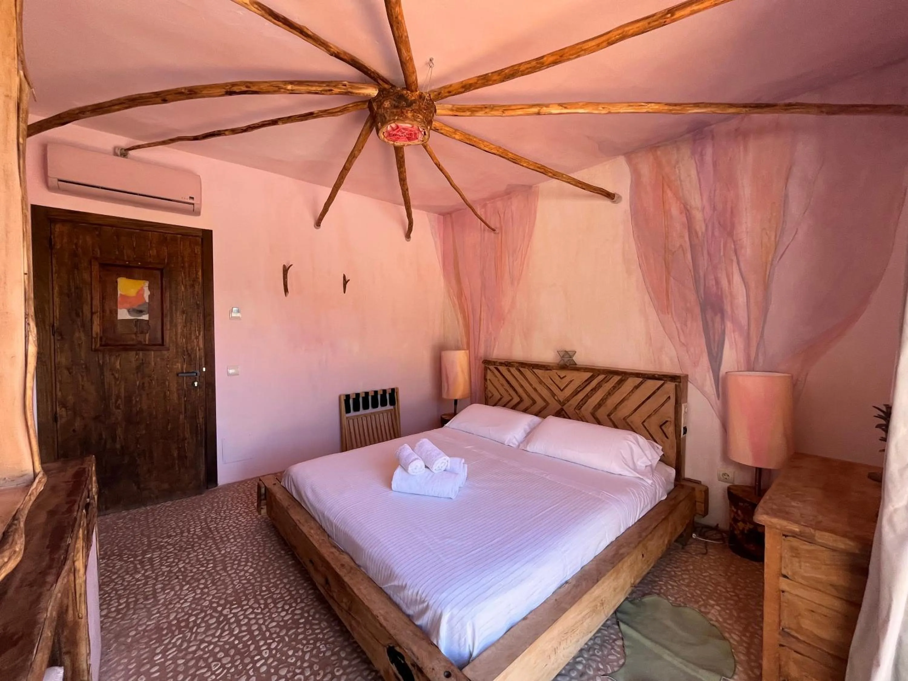 Bedroom, Bed in Boutique Hostal La Curandera de Salinas