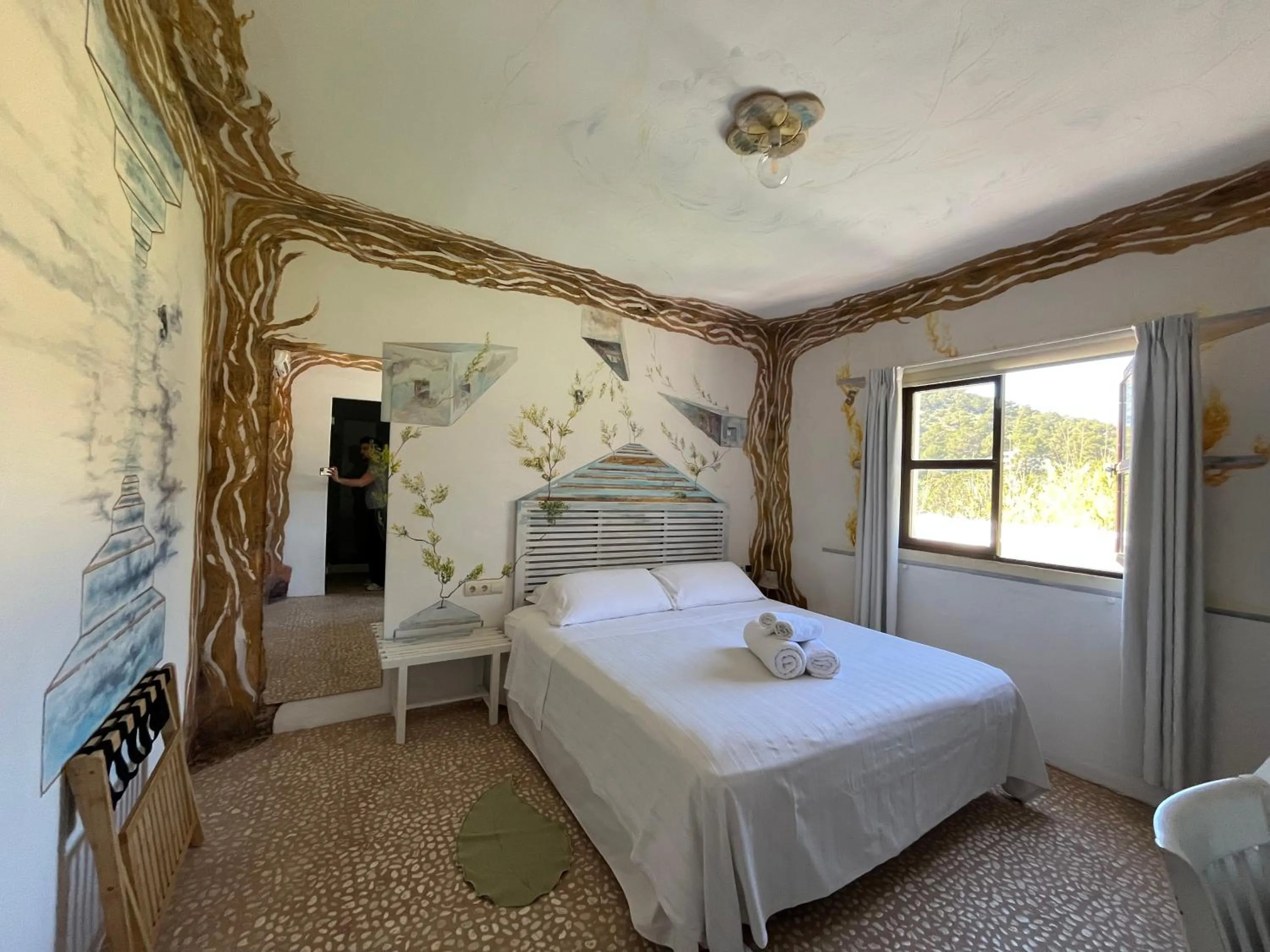 Bedroom, Bed in Boutique Hostal La Curandera de Salinas
