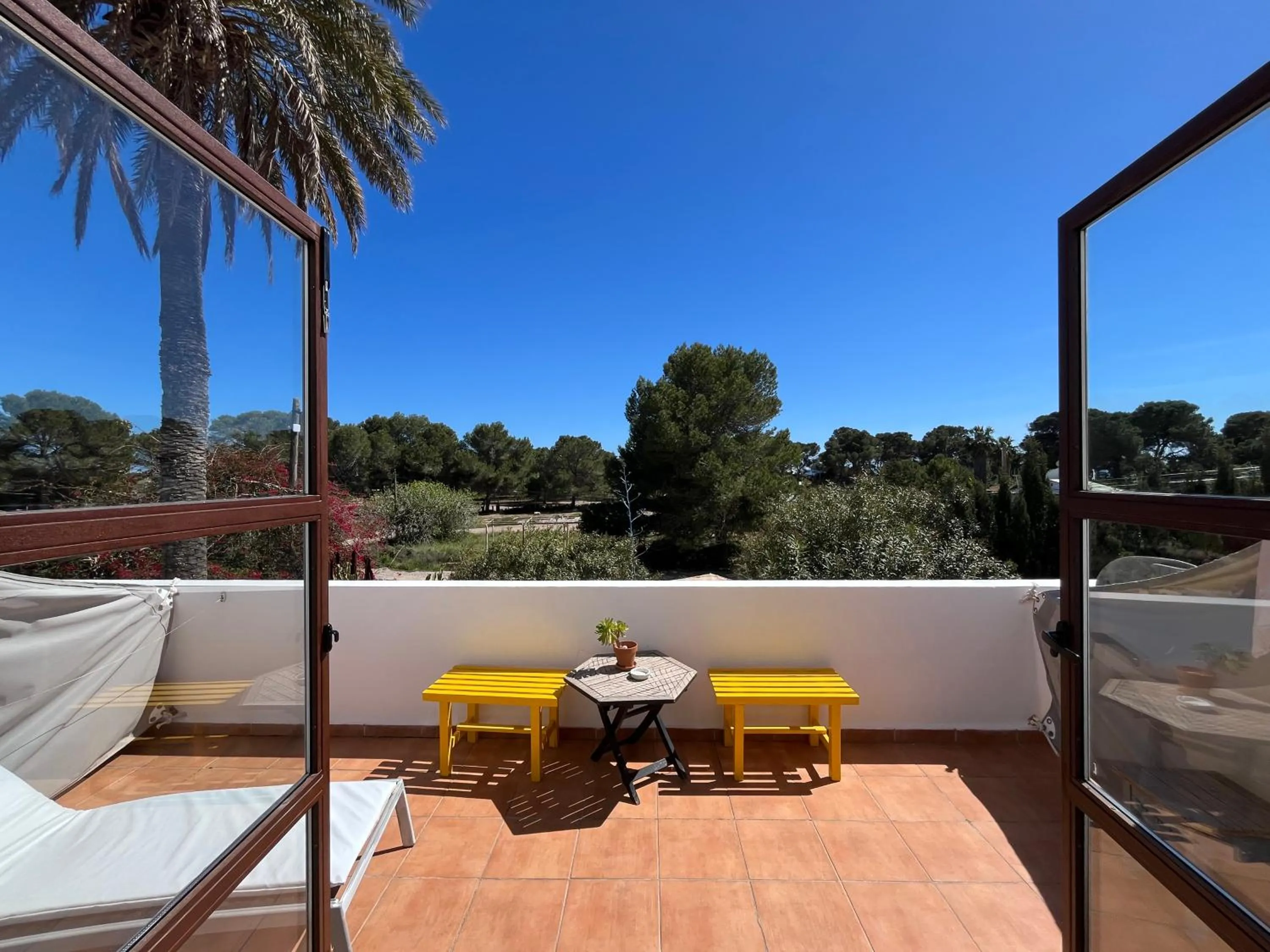Balcony/Terrace in Boutique Hostal La Curandera de Salinas