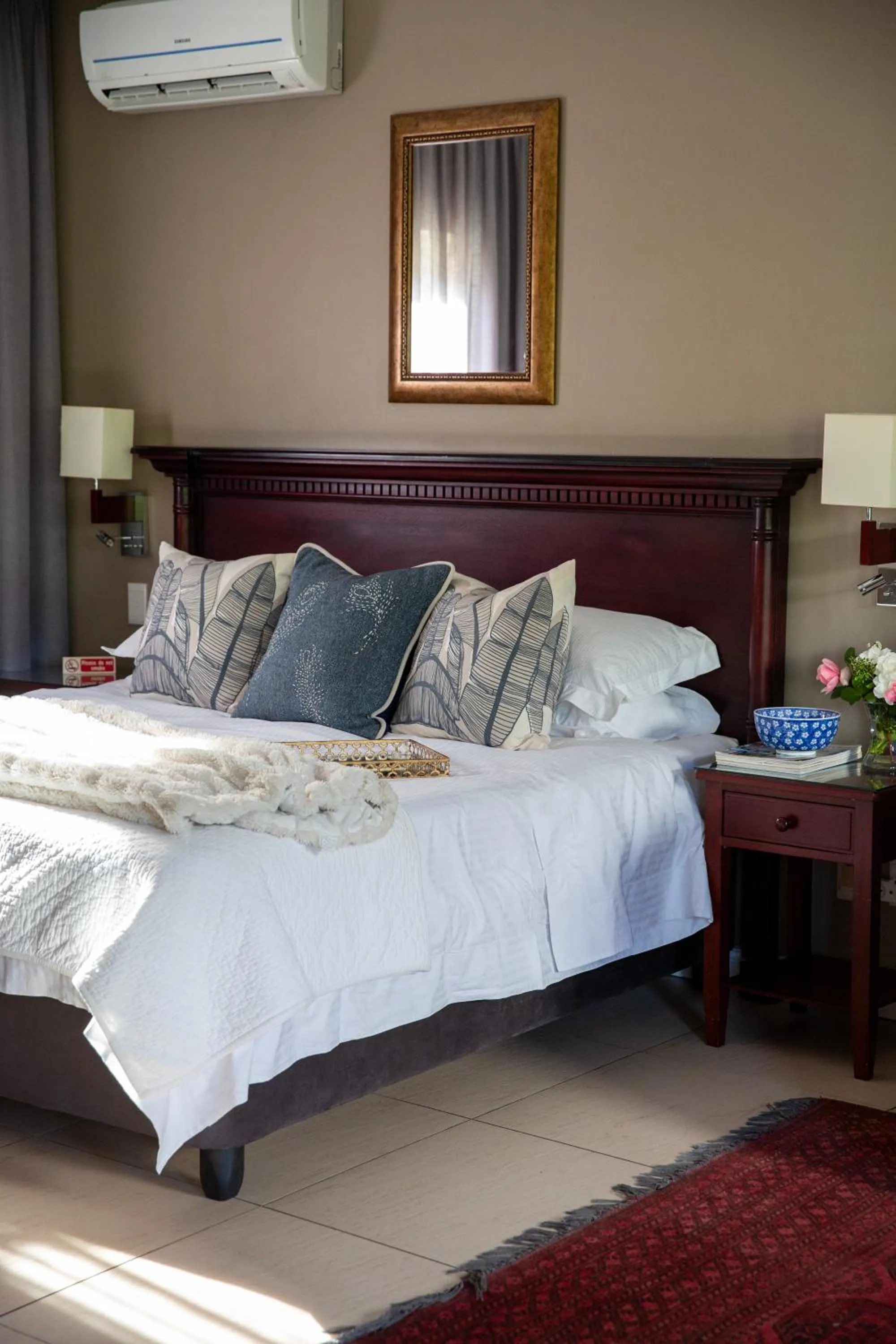 Bedroom, Bed in Lemoenkloof Boutique Hotel