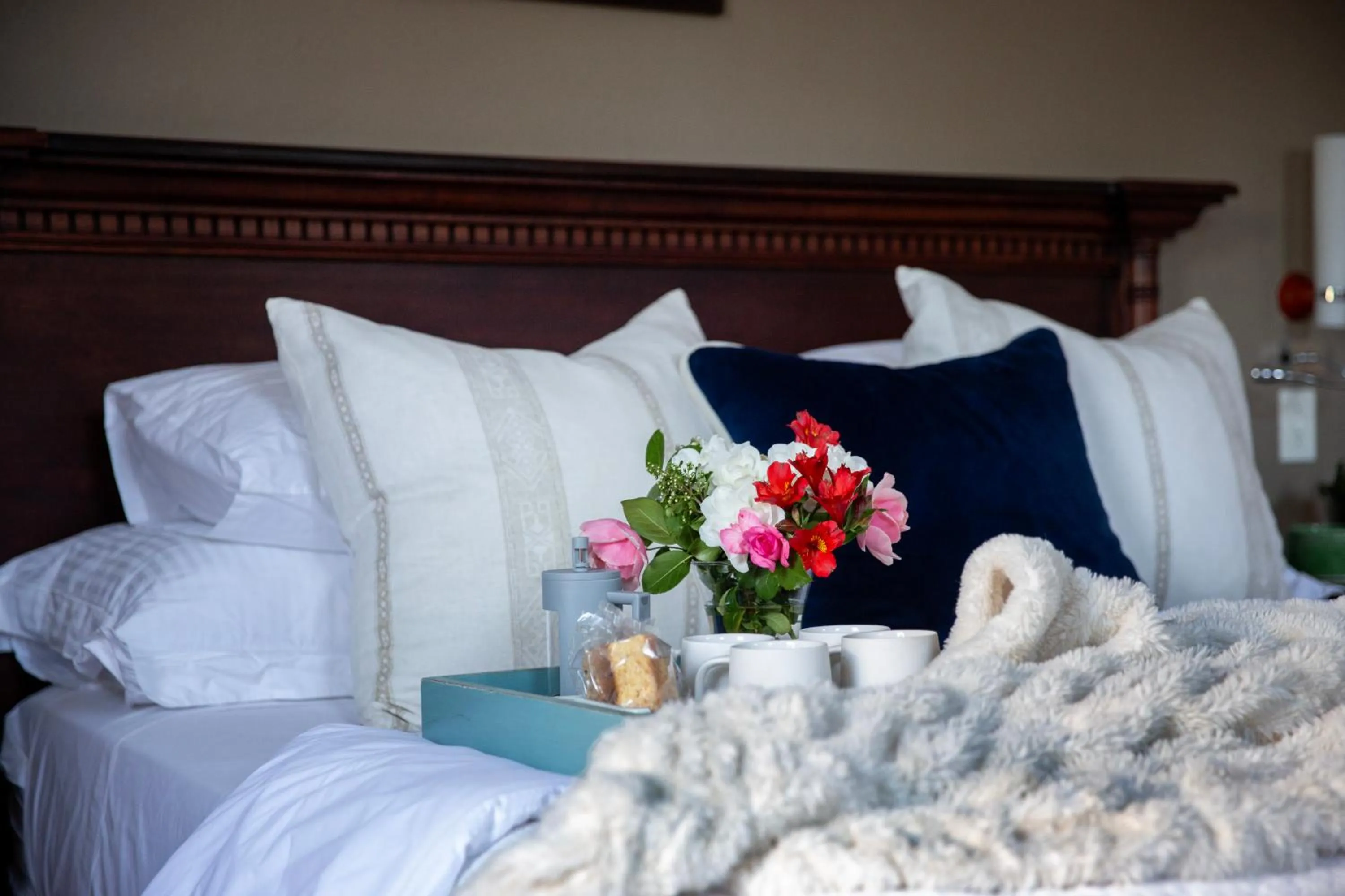 Bed in Lemoenkloof Boutique Hotel